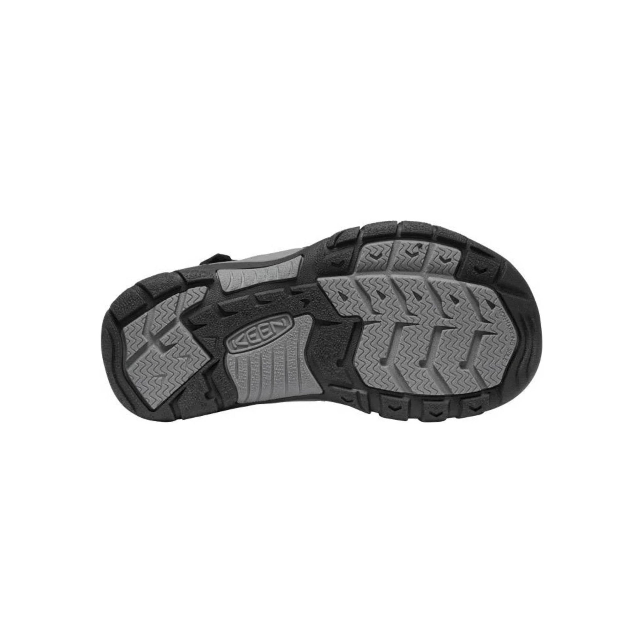 KEEN Big Kids' Newport H2 - Black/Keen Yellow by Lenny's Shoe & Apparel