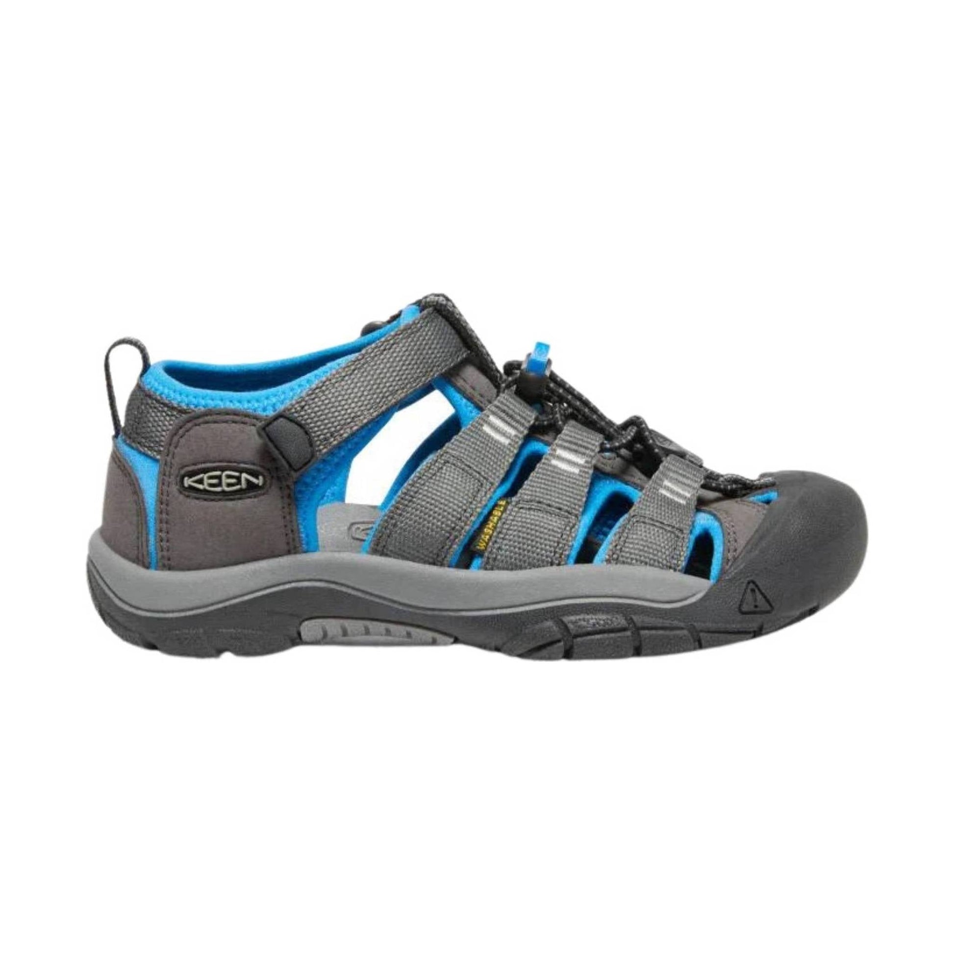 KEEN Big Kids' Newport H2 - Magnet/Brilliant Blue by Lenny's Shoe & Apparel