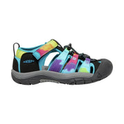 KEEN Big Kids' Newport H2 - Rainbow Tie Dye by Lenny's Shoe & Apparel