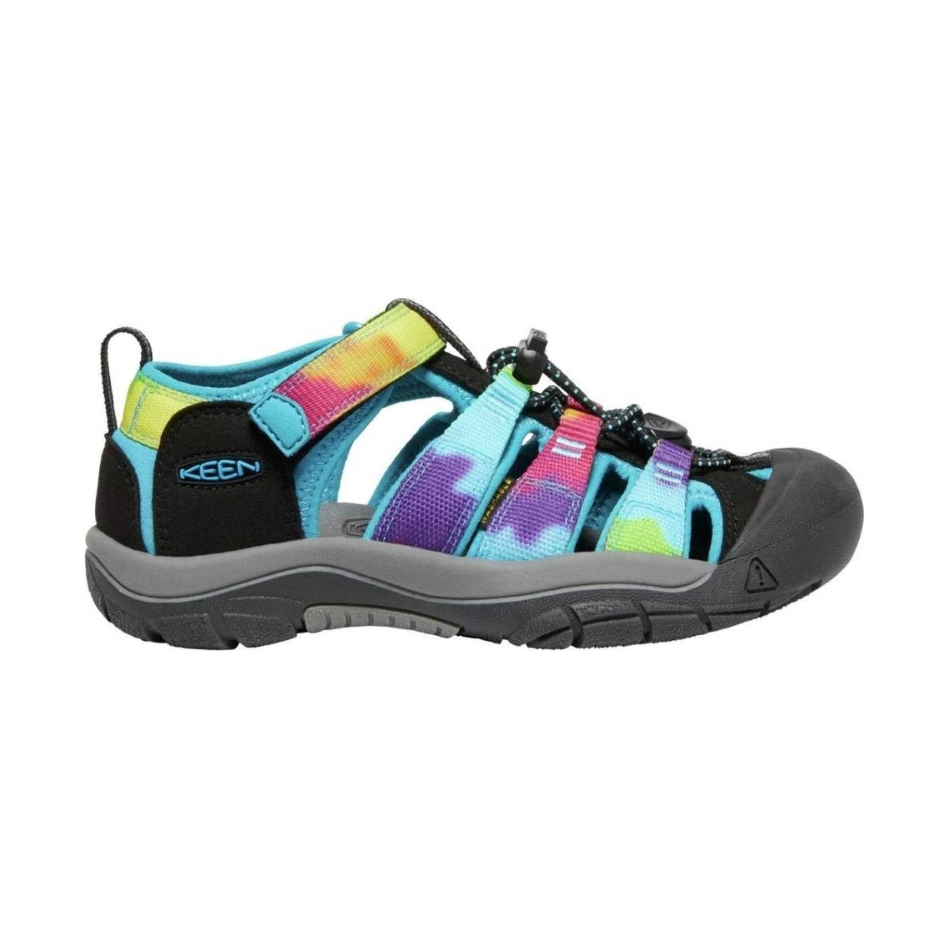 KEEN Big Kids' Newport H2 - Rainbow Tie Dye by Lenny's Shoe & Apparel