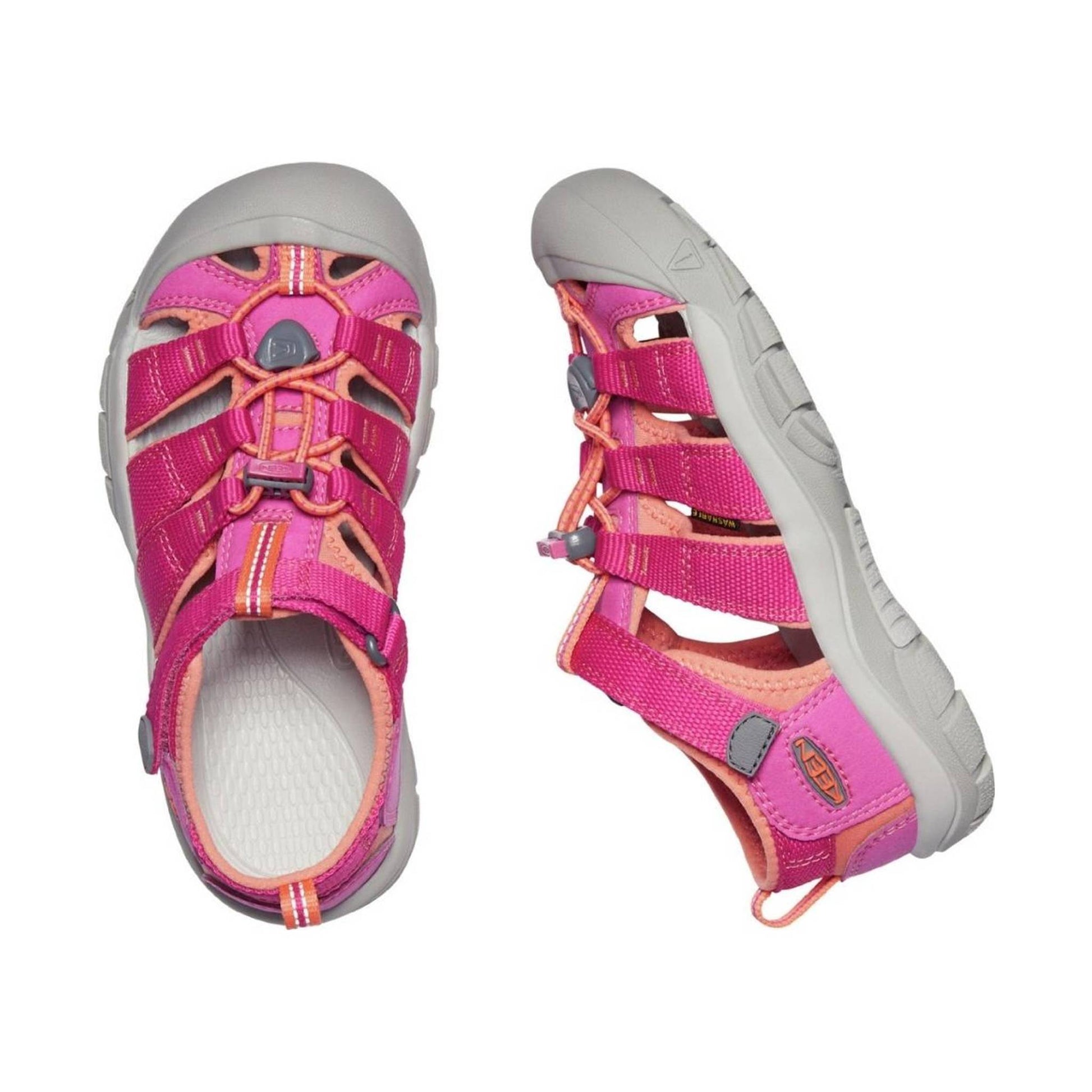 KEEN Big Kids' Newport H2 - Verry Berry/Fusion Coral by Lenny's Shoe & Apparel