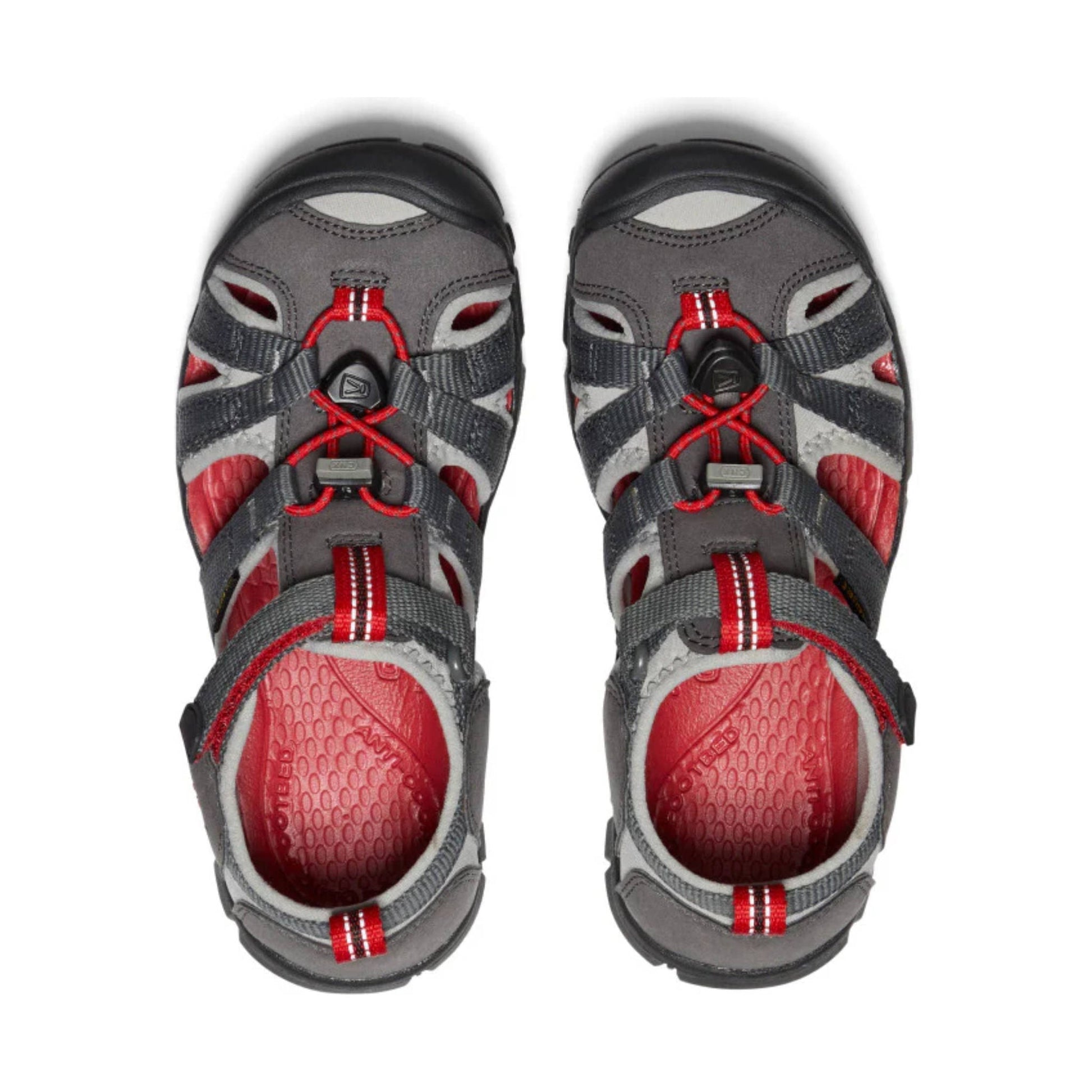KEEN Big Kids' Seacamp II CNX Sandals - Magnet/Drizzle by Lenny's Shoe & Apparel