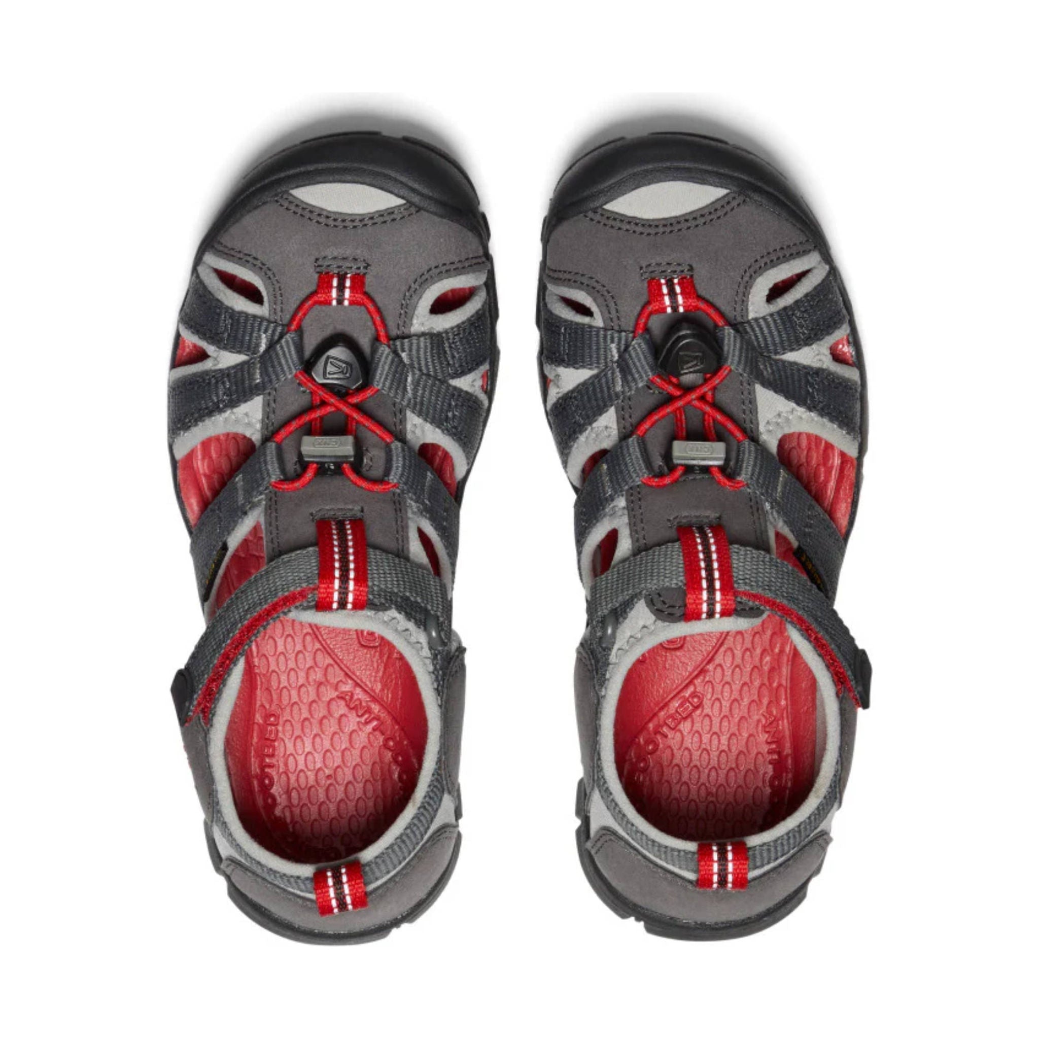KEEN Big Kids' Seacamp II CNX Sandals - Magnet/Drizzle by Lenny's Shoe & Apparel