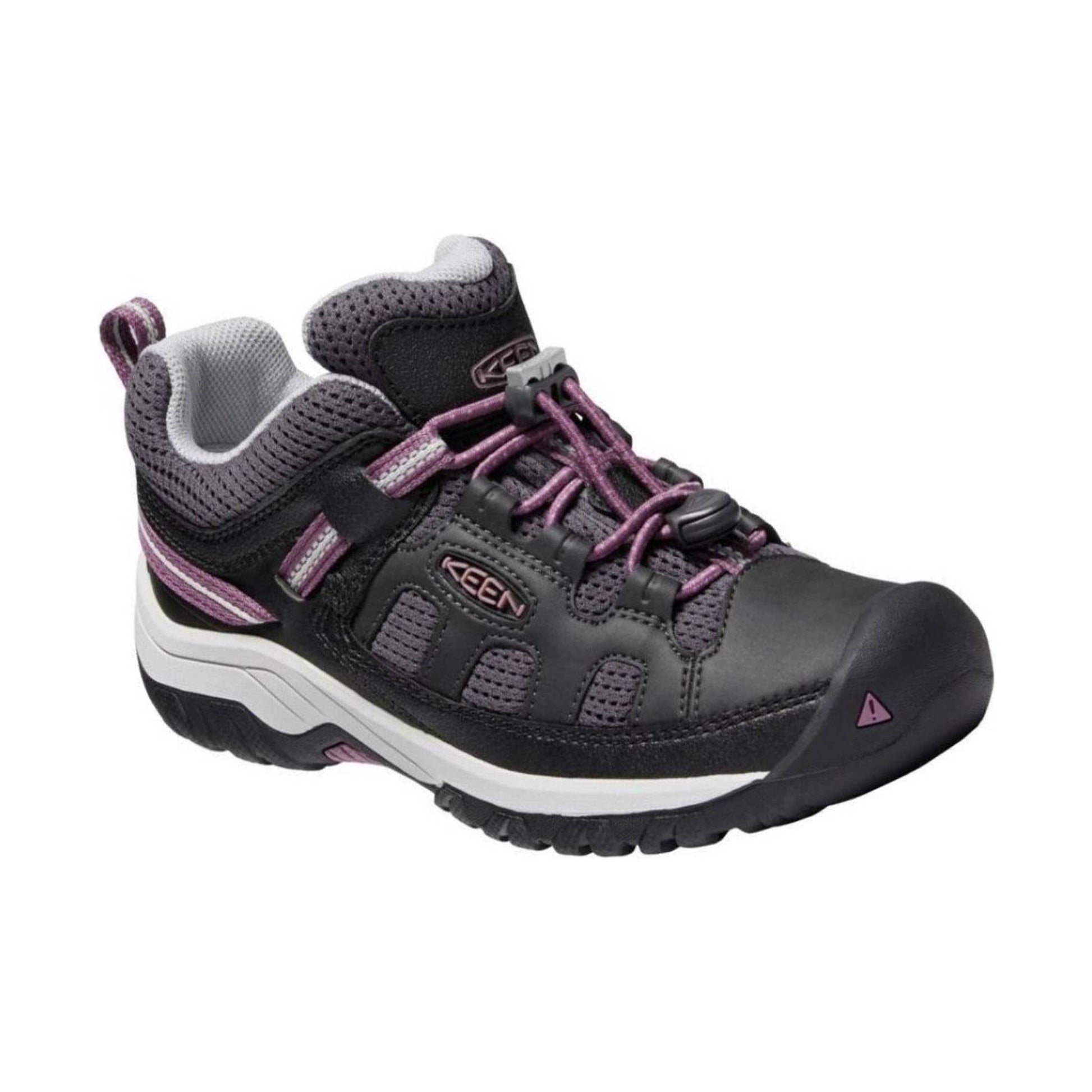 KEEN Big Kids' Targhee Low - Raven/Tulipwood by Lenny's Shoe & Apparel