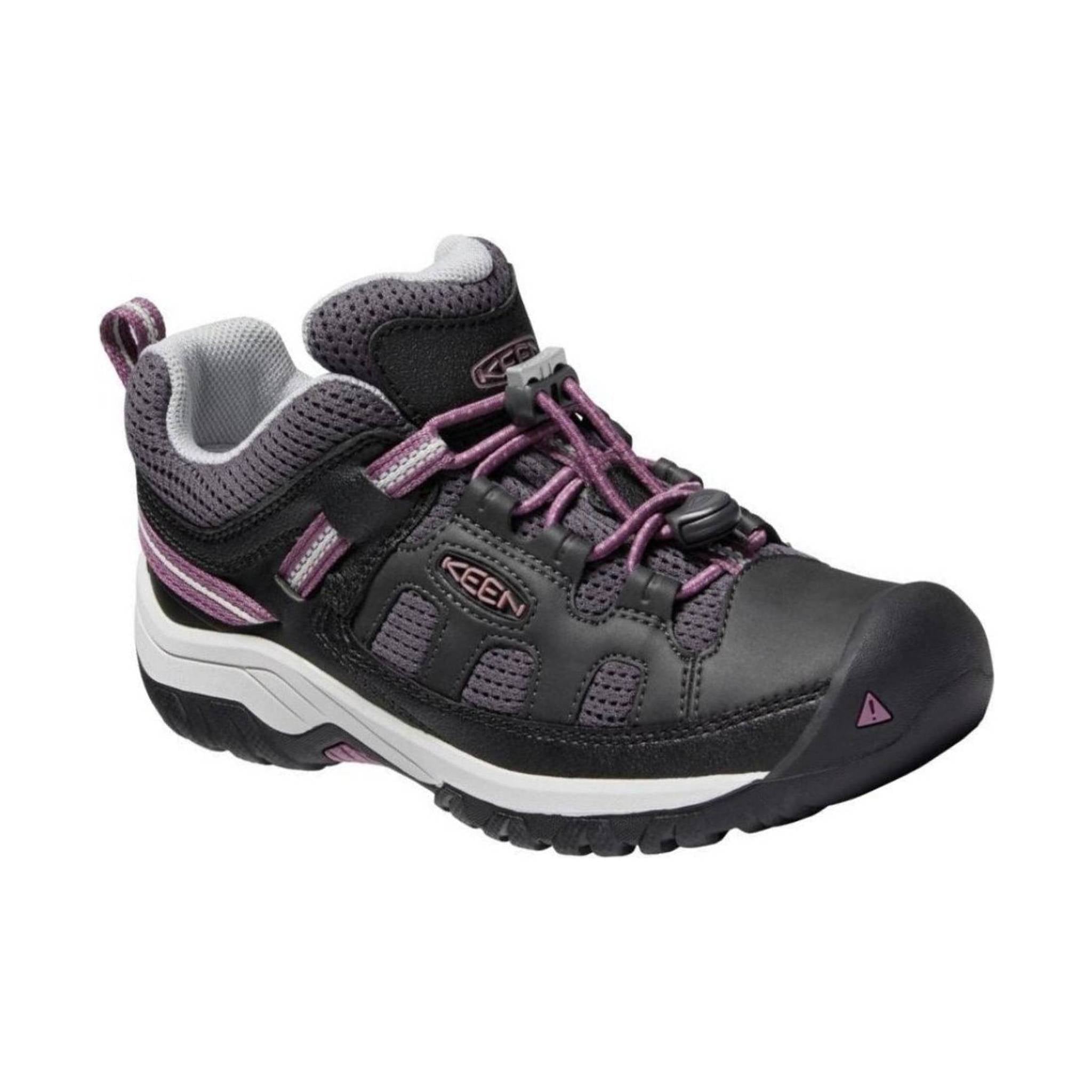 KEEN Big Kids' Targhee Low - Raven/Tulipwood by Lenny's Shoe & Apparel