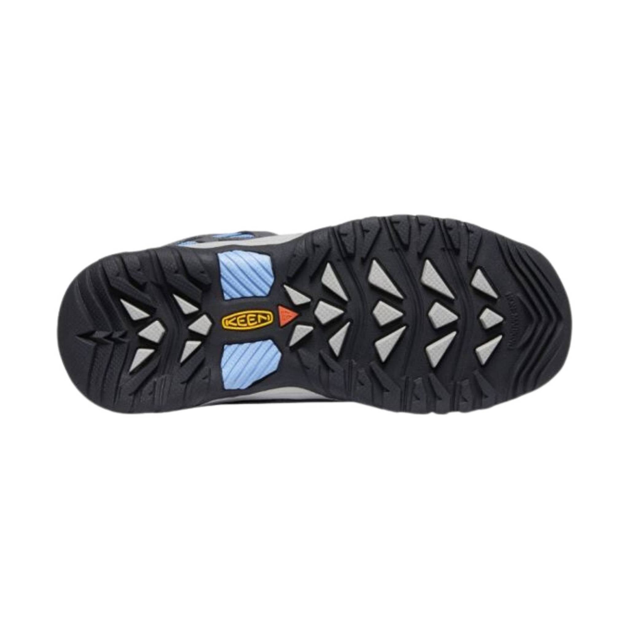 KEEN Big Kids' Targhee Waterproof Low Shoe - Blue Nights/Della Blue by Lenny's Shoe & Apparel