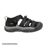 KEEN Little Kids' Newport H2 - Black/Keen Yellow