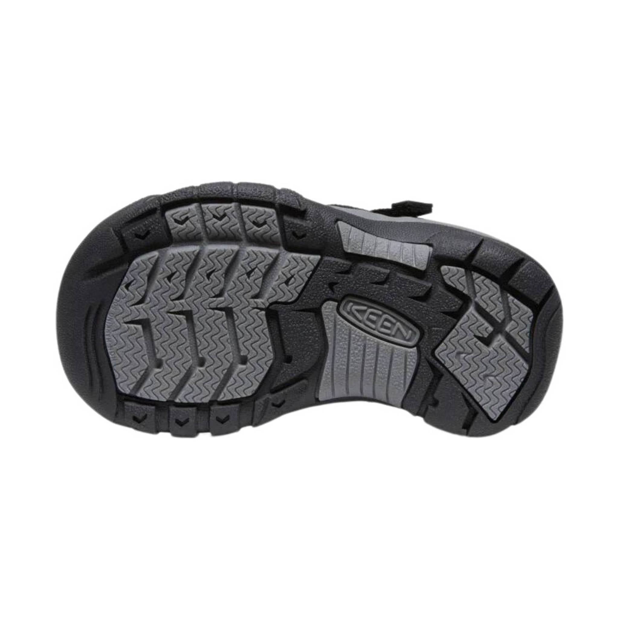 KEEN Little Kids' Newport H2 - Black/Keen Yellow by Lenny's Shoe & Apparel
