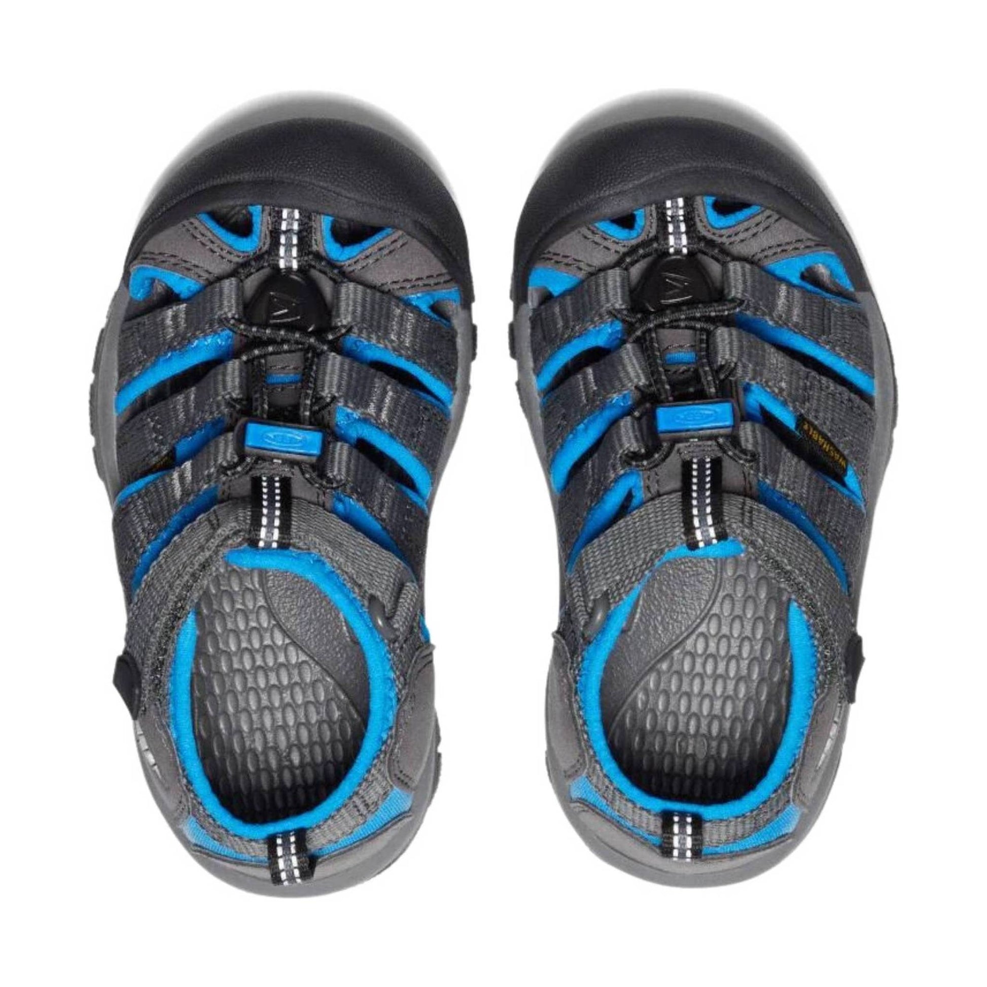 KEEN Little Kids' Newport H2 - Magnet/Brilliant Blue by Lenny's Shoe & Apparel
