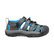 KEEN Little Kids' Newport H2 - Magnet/Brilliant Blue by Lenny's Shoe & Apparel