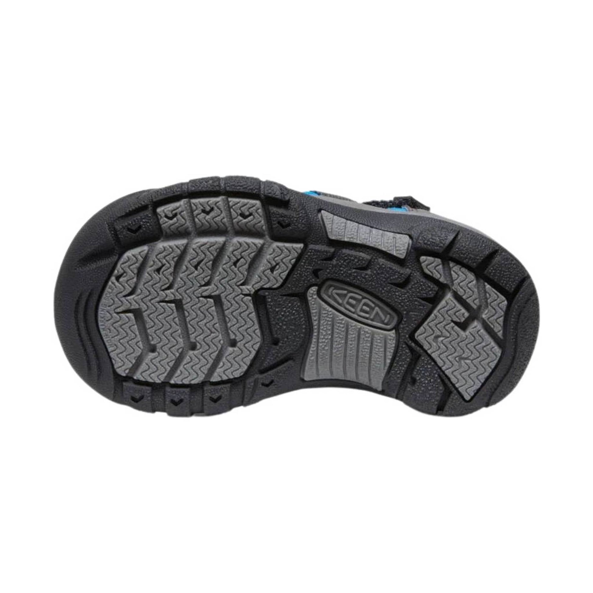 KEEN Little Kids' Newport H2 - Magnet/Brilliant Blue by Lenny's Shoe & Apparel