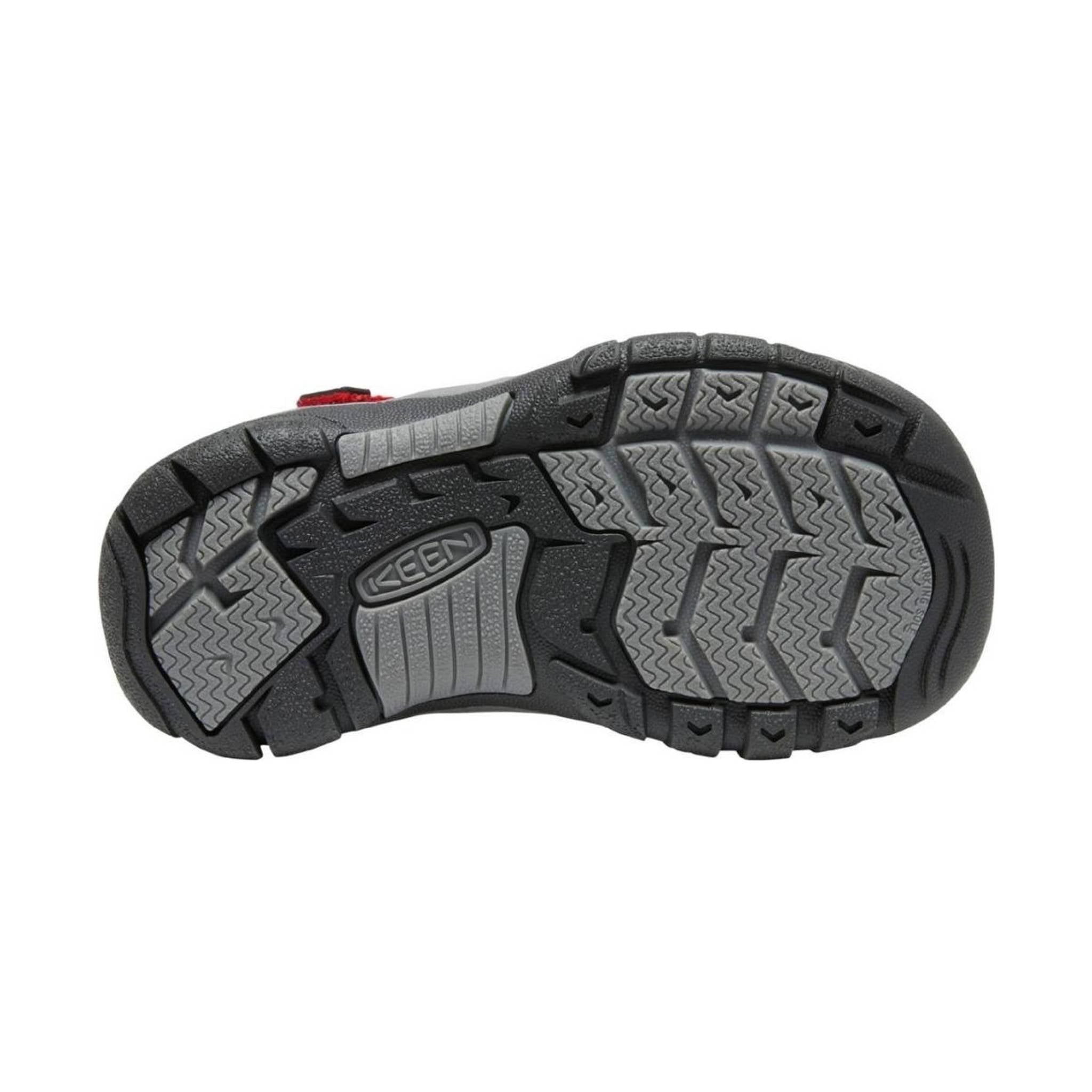 KEEN Little Kids' Newport H2 - Ribbon Red/Gargoyle by Lenny's Shoe & Apparel