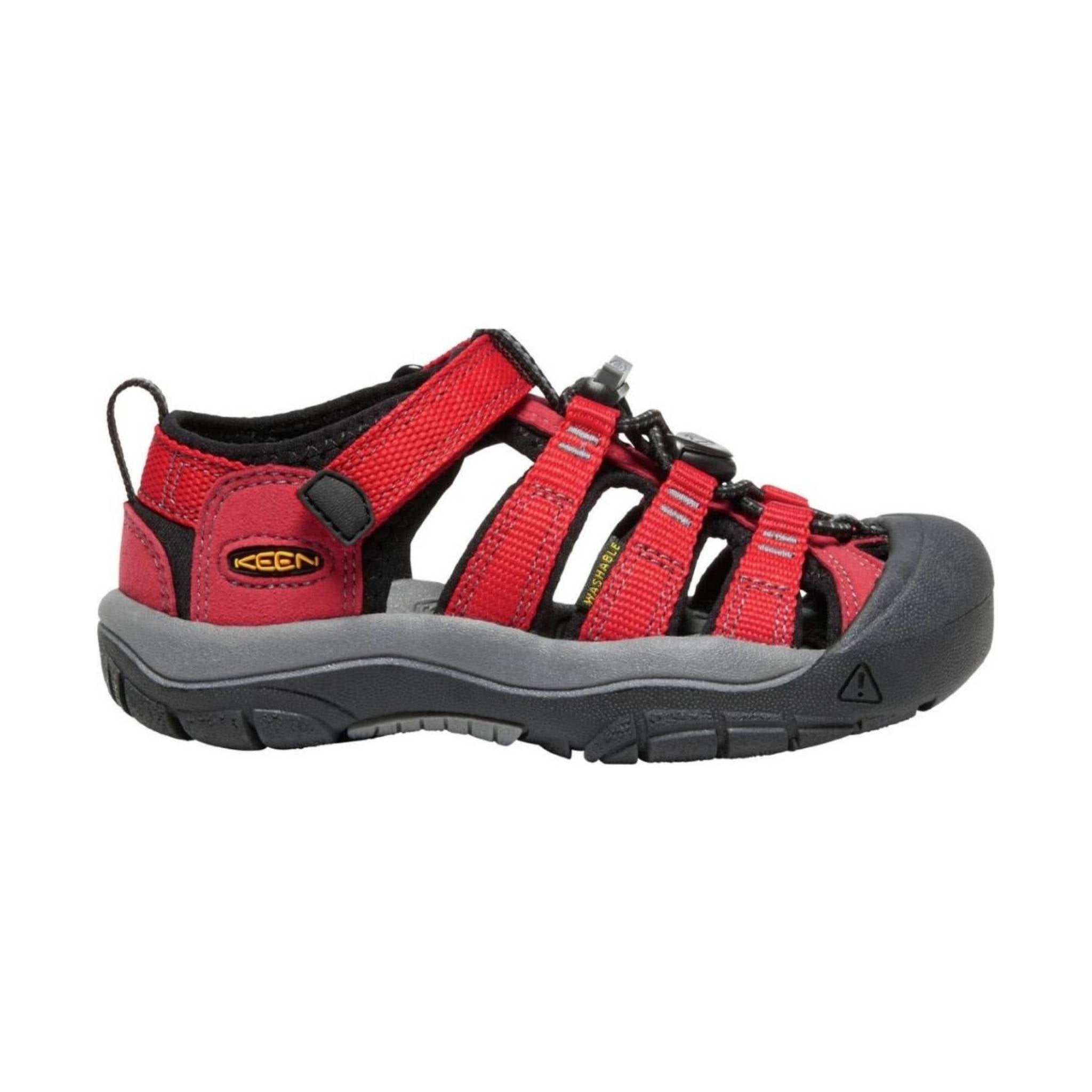 KEEN Little Kids' Newport H2 - Ribbon Red/Gargoyle by Lenny's Shoe & Apparel