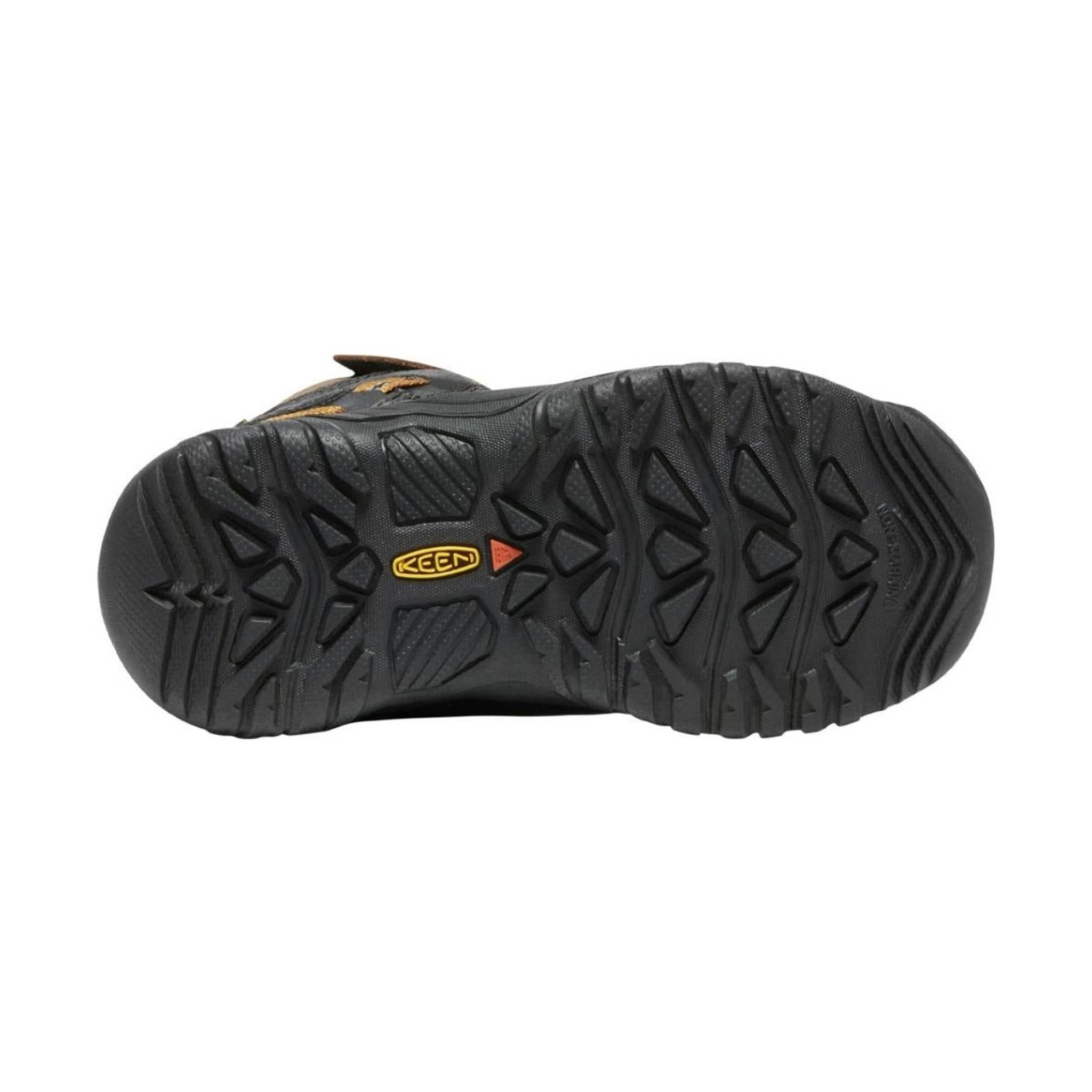 KEEN Little Kids' Targhee Waterproof Boot - Dark Earth/Golden Brown by Lenny's Shoe & Apparel