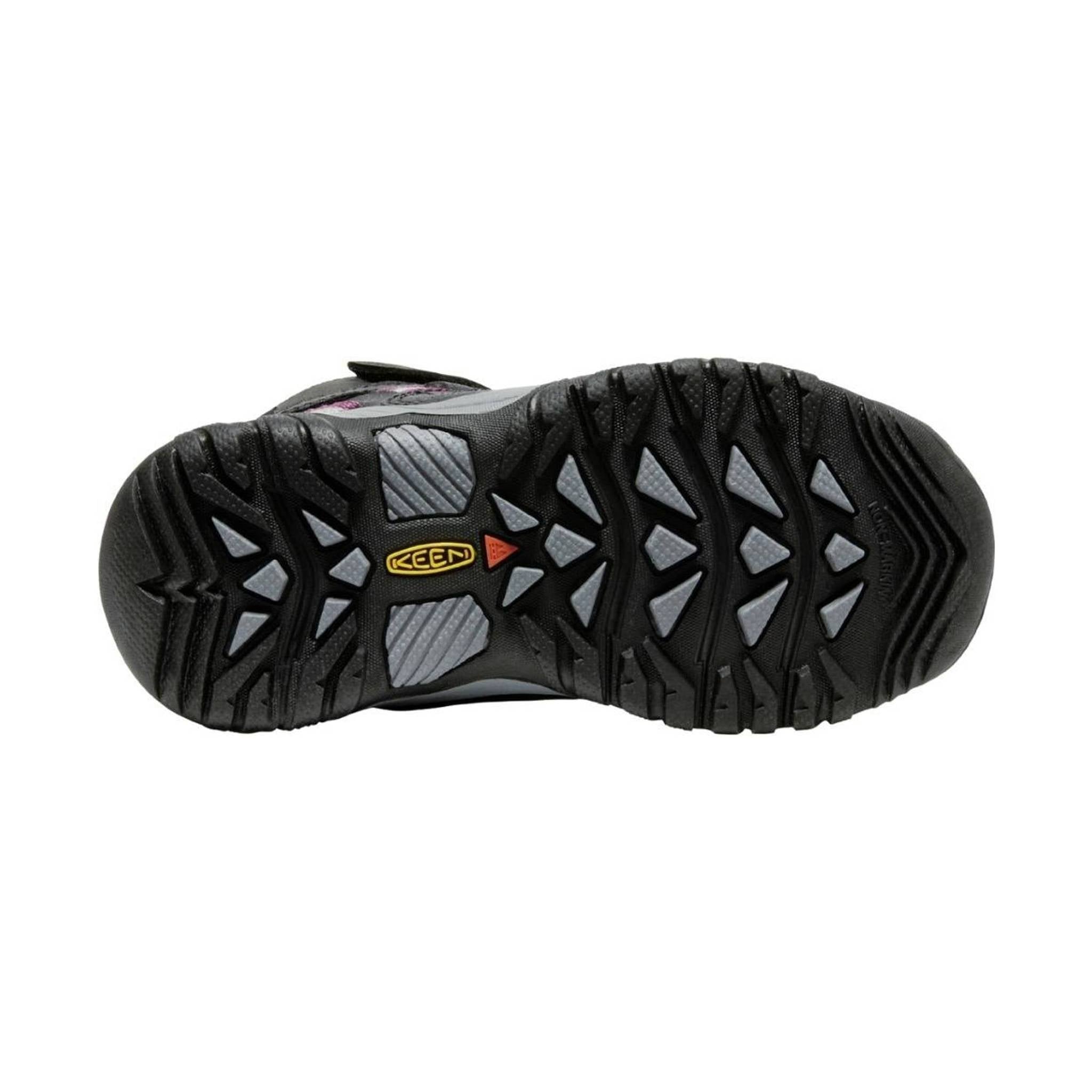KEEN Little Kids' Targhee Waterproof Boot - Raven/Tulipwood by Lenny's Shoe & Apparel