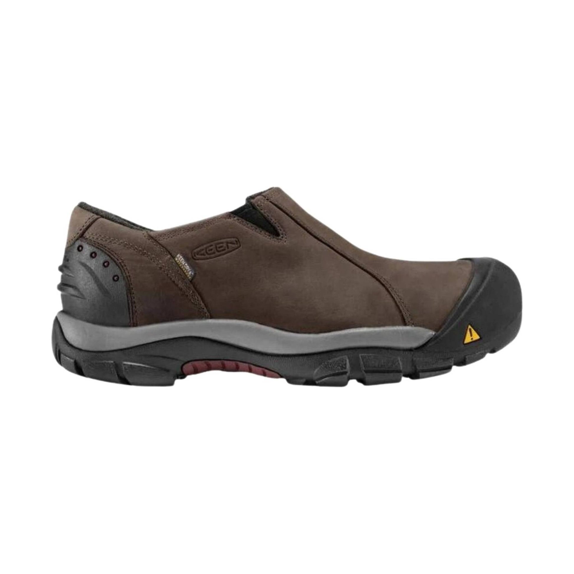 KEEN Men's Brixen Waterproof Low - Slate Black/Madder Brown by Lenny's Shoe & Apparel
