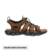KEEN Men's Daytona II Sandal - Bison/Black by Lenny's Shoe & Apparel