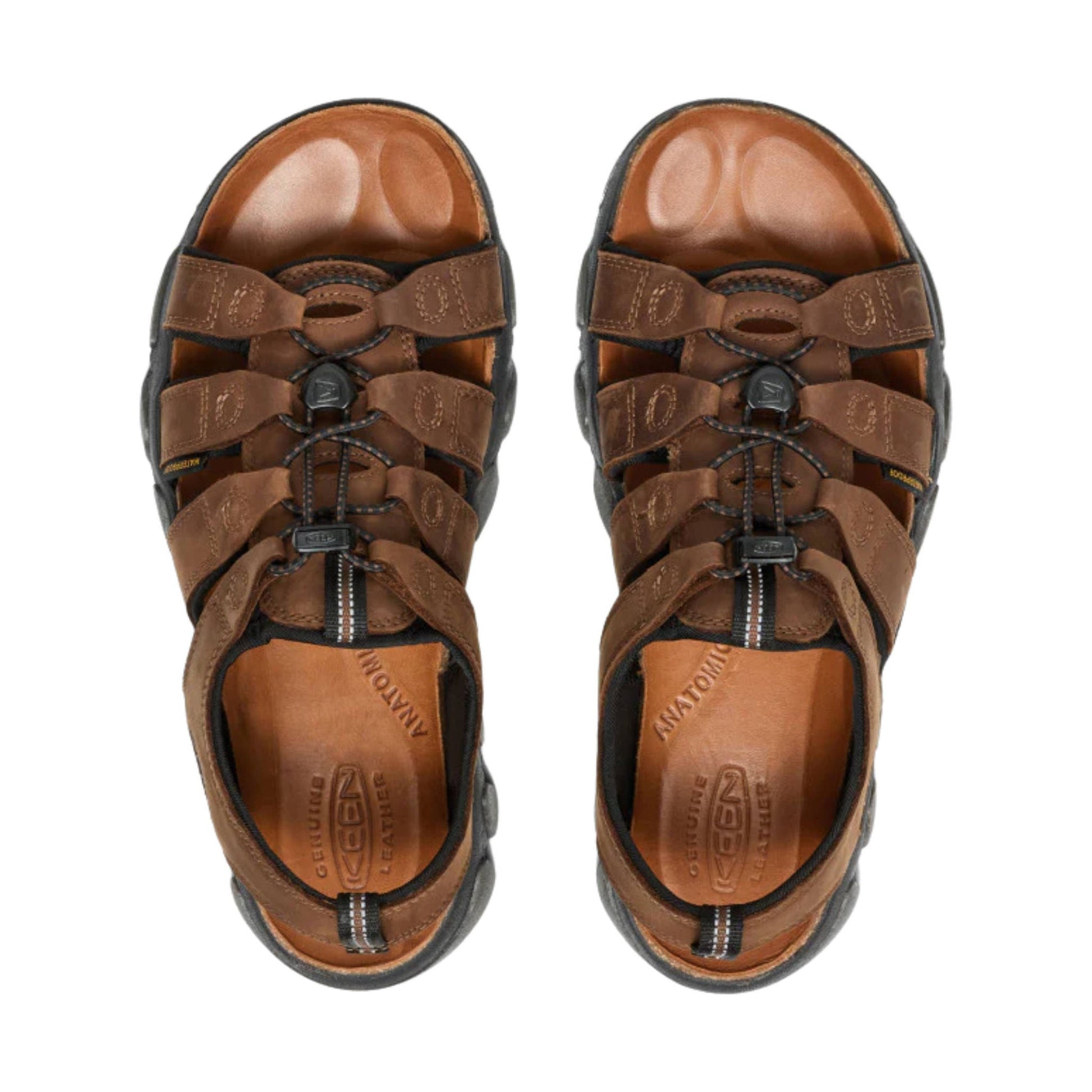 KEEN Men's Daytona II Sandal - Bison/Black by Lenny's Shoe & Apparel