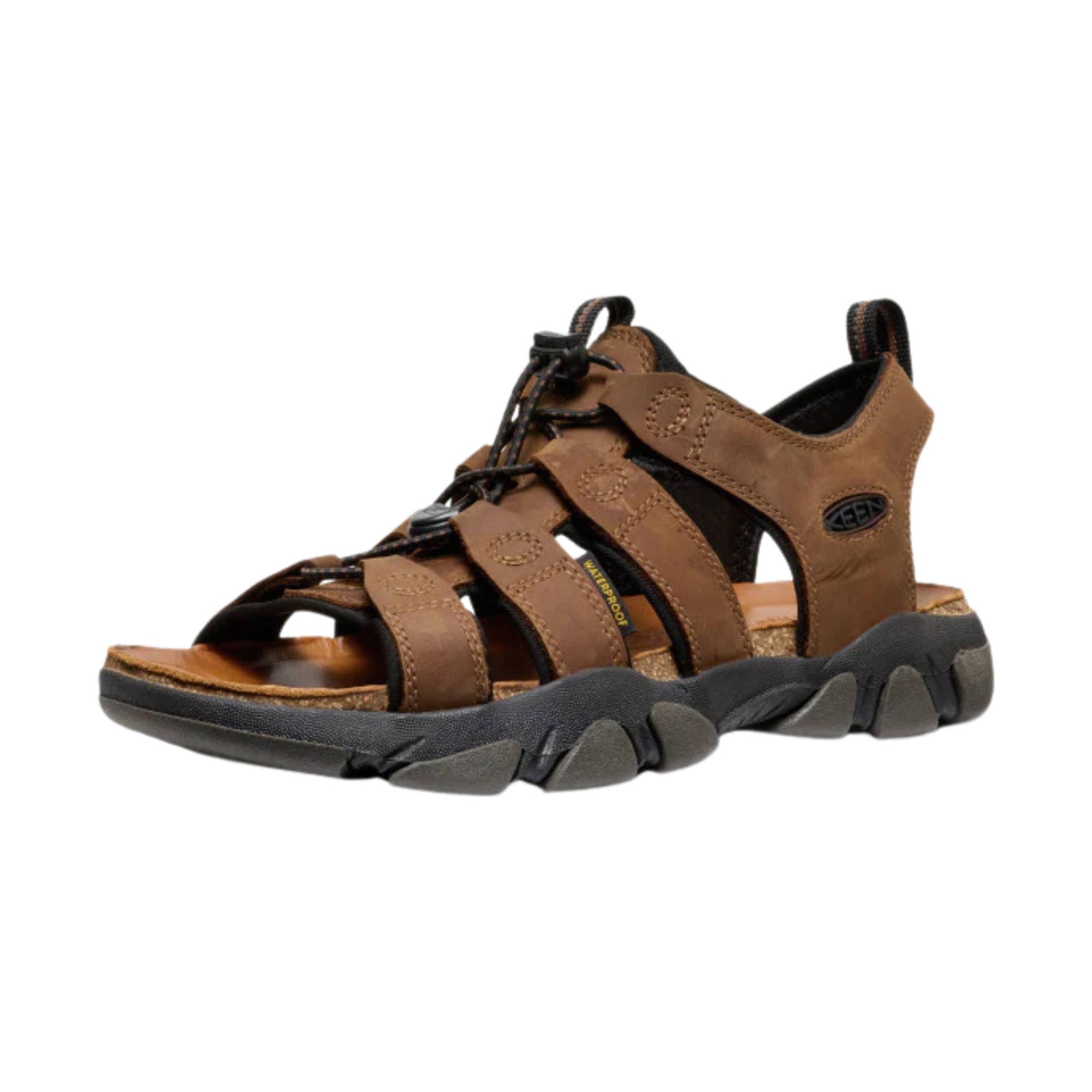 KEEN Men's Daytona II Sandal - Bison/Black by Lenny's Shoe & Apparel