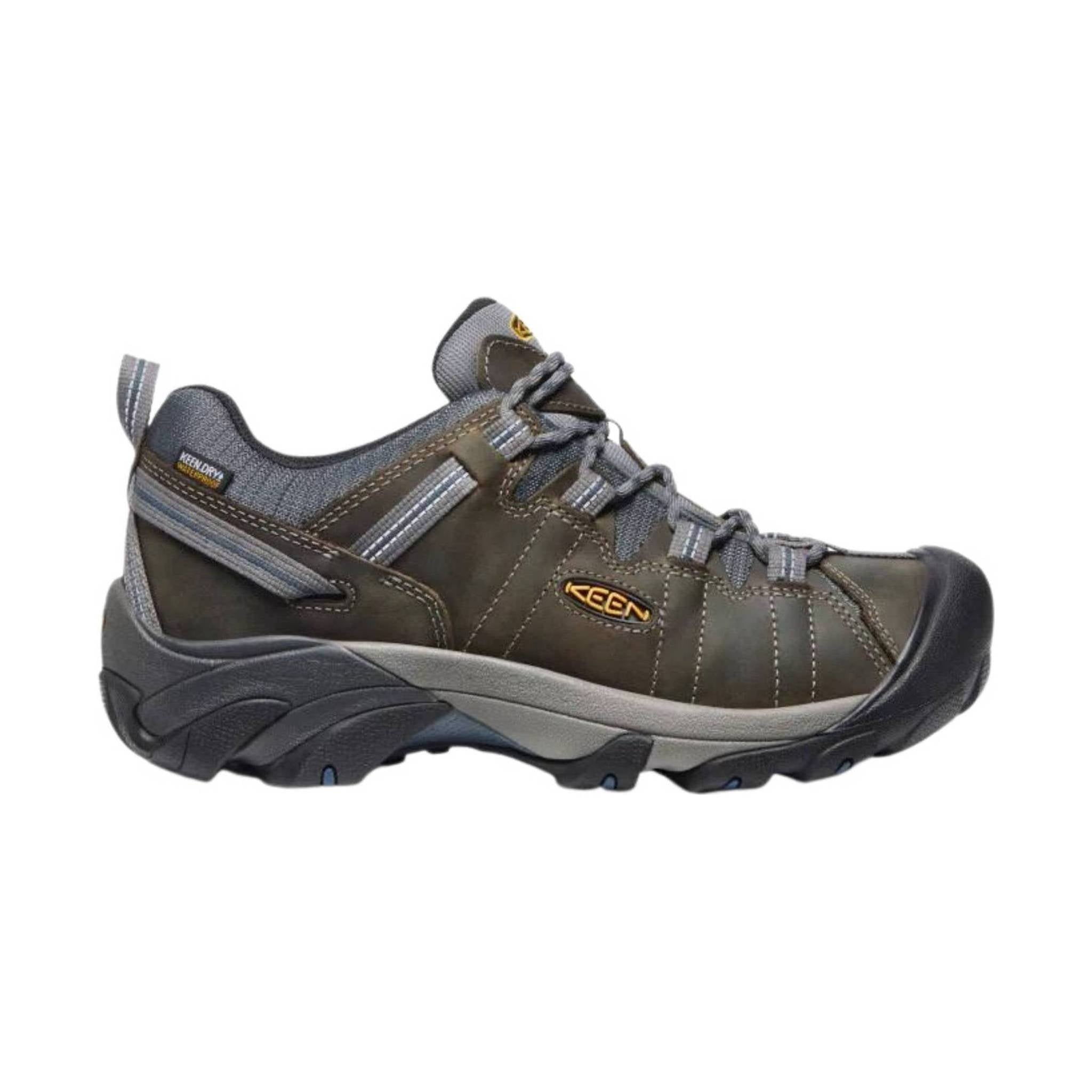 KEEN Men's Targhee II Waterproof - Gargoyle/ Midnight Navy by Lenny's Shoe & Apparel