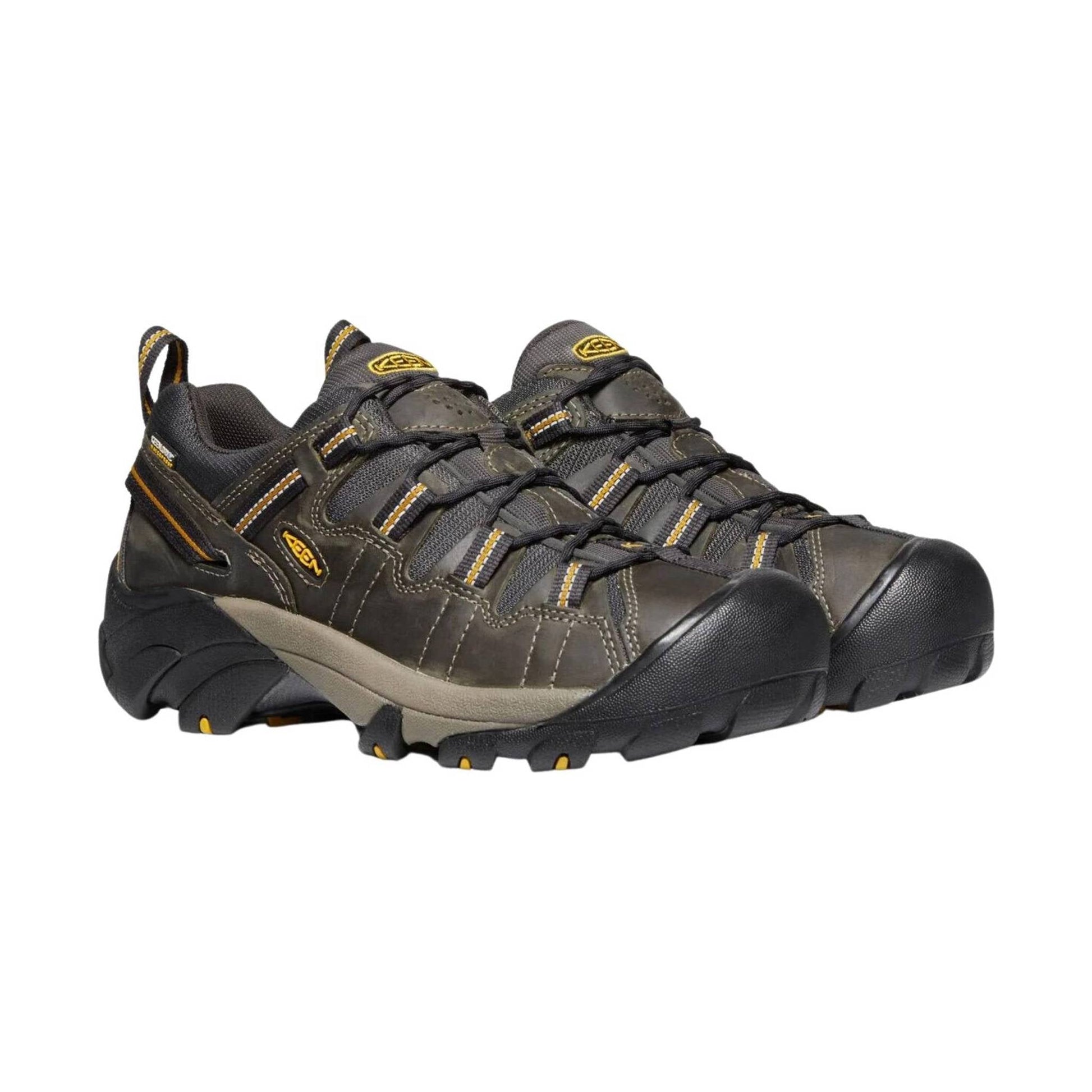 KEEN Men's Targhee II Waterproof Hiking Shoe - Raven/Tawny Olive by Lenny's Shoe & Apparel