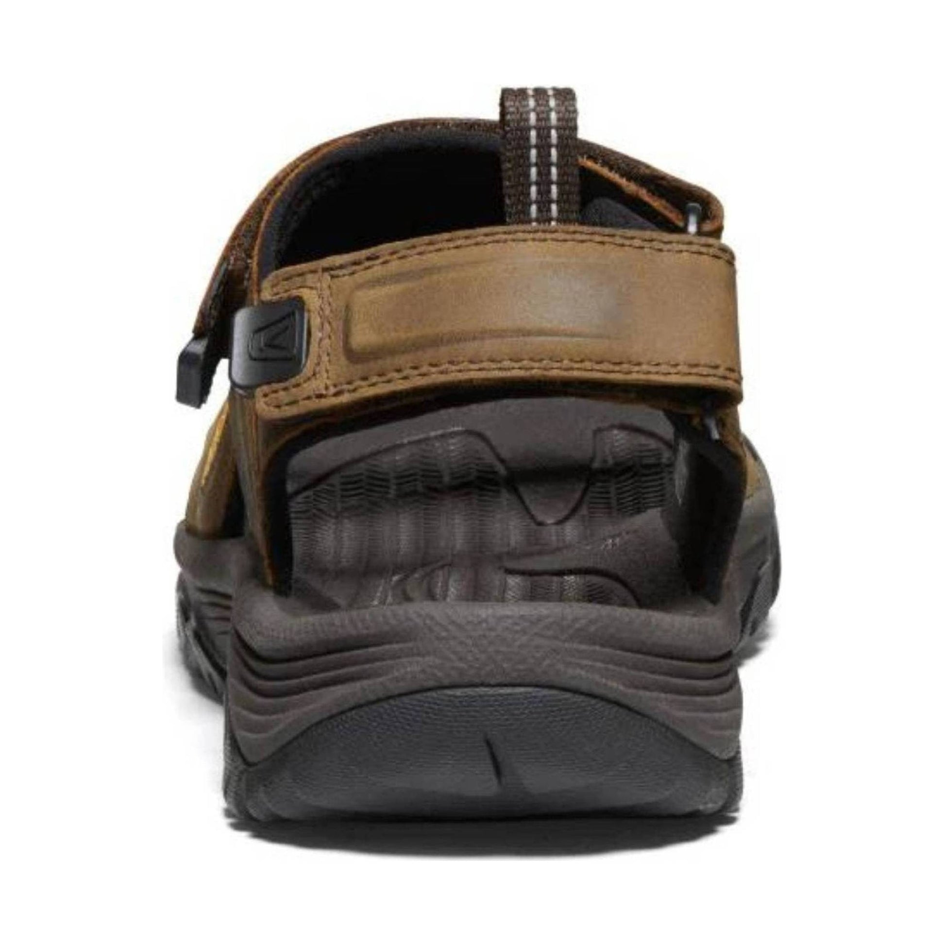 KEEN Men's Targhee III Open Toe Sandal - Bison/Mulch by Lenny's Shoe & Apparel