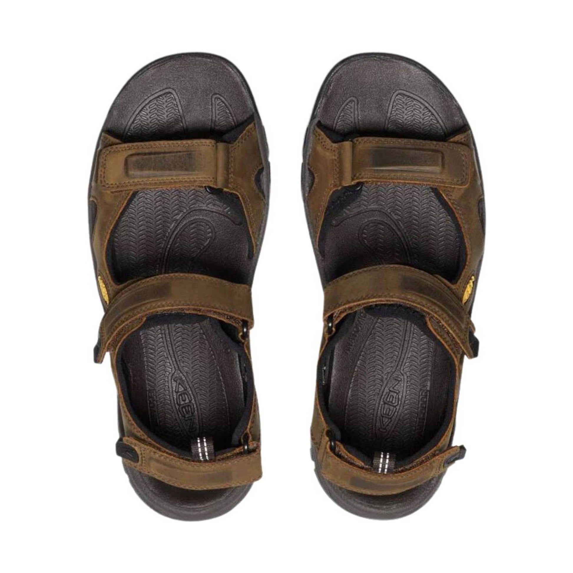 KEEN Men's Targhee III Open Toe Sandal - Bison/Mulch by Lenny's Shoe & Apparel