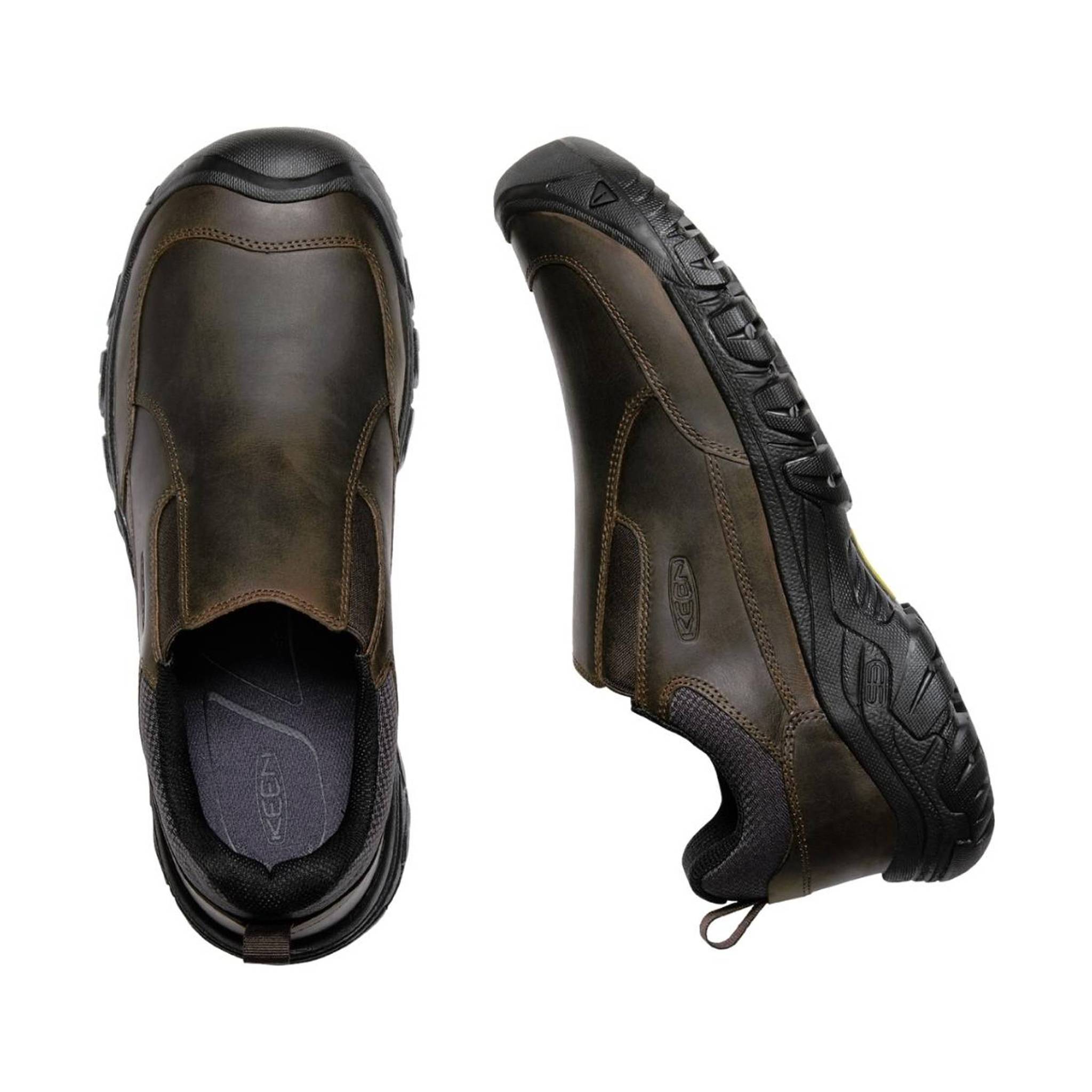 KEEN Men's Targhee III Slip-On - Dark Earth/Mulch by Lenny's Shoe & Apparel