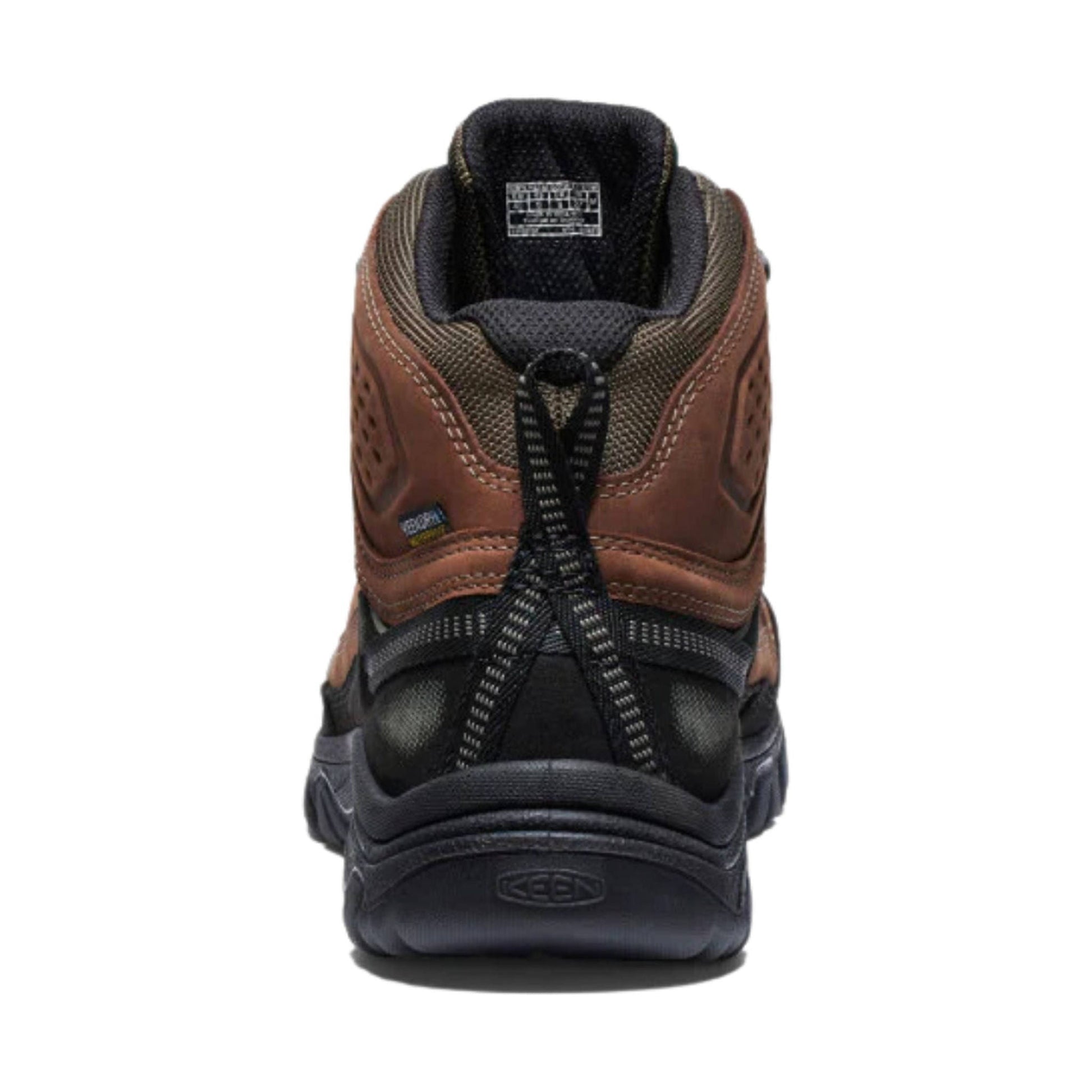 KEEN Men's Targhee IV Waterproof Hiking Boots - Bison/Black by Lenny's Shoe & Apparel