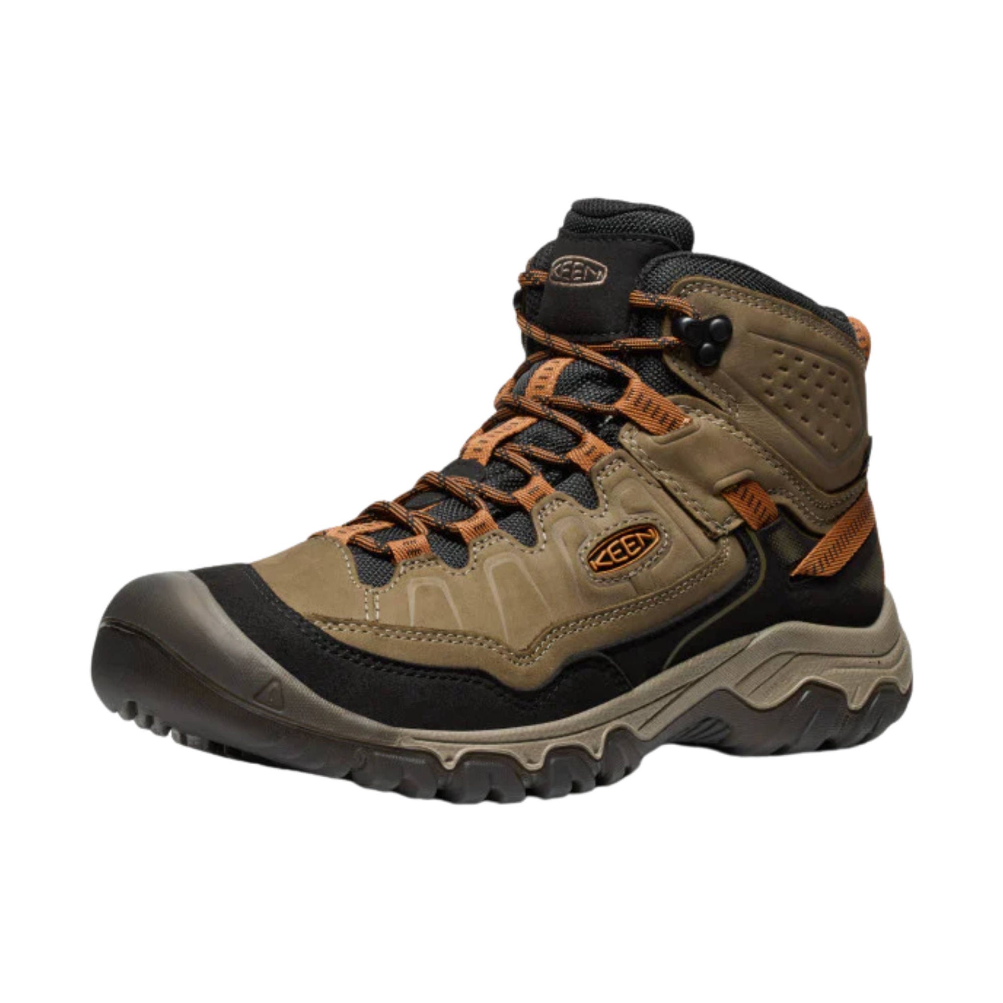 KEEN Men's Targhee IV Waterproof Hiking Boots - Sea Turtle/Roasted Pecan by Lenny's Shoe & Apparel