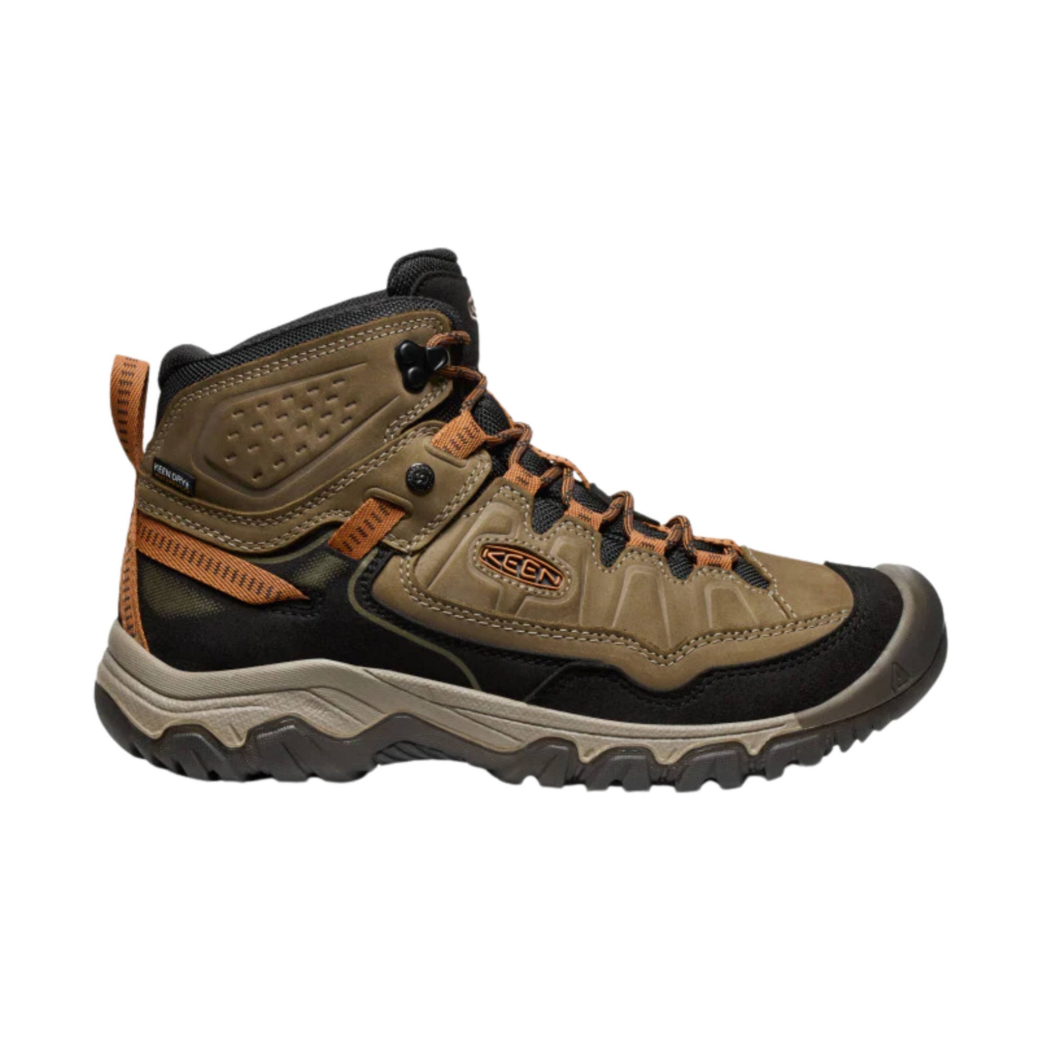 KEEN Men's Targhee IV Waterproof Hiking Boots - Sea Turtle/Roasted Pecan by Lenny's Shoe & Apparel