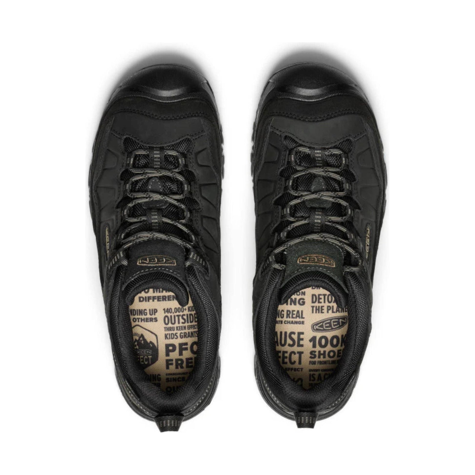 KEEN Men's Targhee IV Waterproof Shoes - Triple Black by Lenny's Shoe & Apparel
