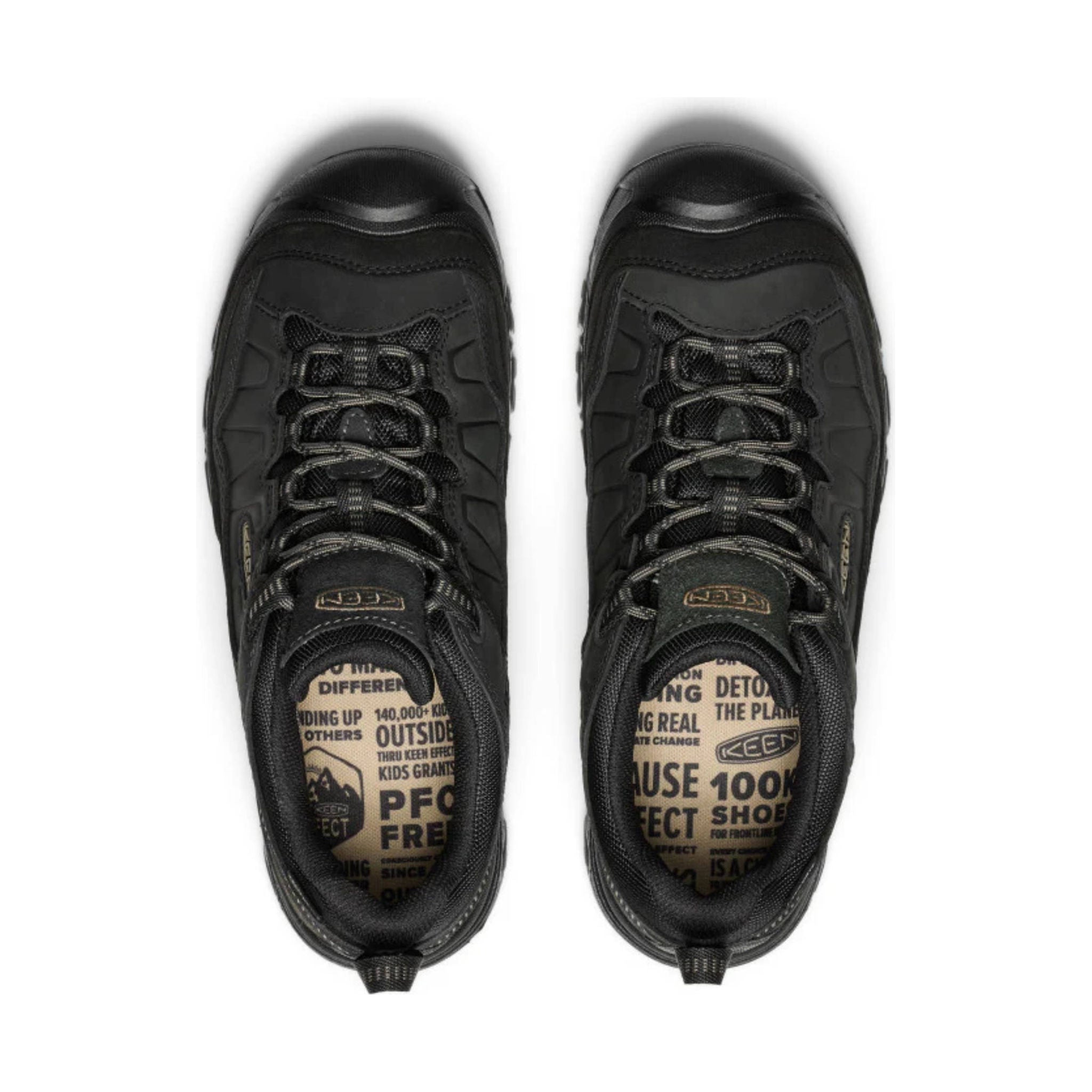 KEEN Men's Targhee IV Waterproof Shoes - Triple Black by Lenny's Shoe & Apparel