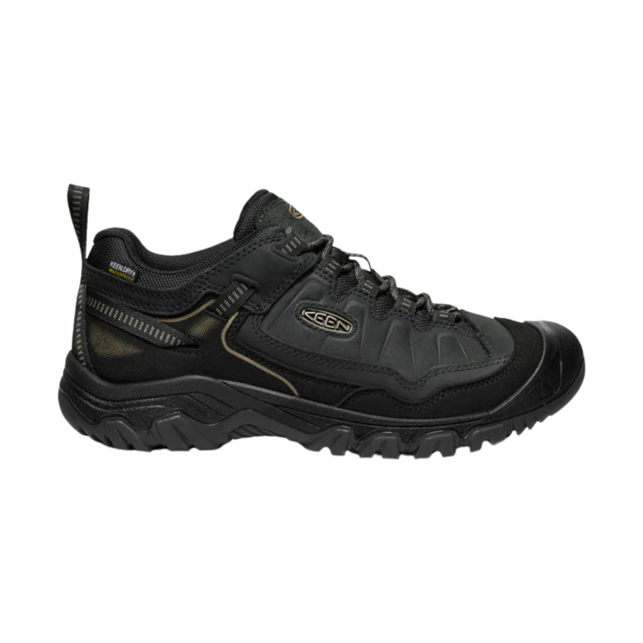 KEEN Men's Targhee IV Waterproof Shoes - Triple Black by Lenny's Shoe & Apparel