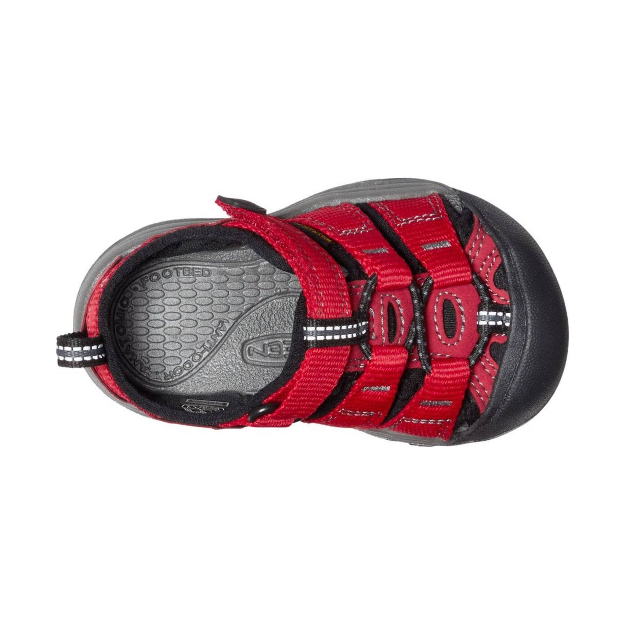 KEEN Toddler's Newport H2 - Ribbon Red/Gargoyle by Lenny's Shoe & Apparel