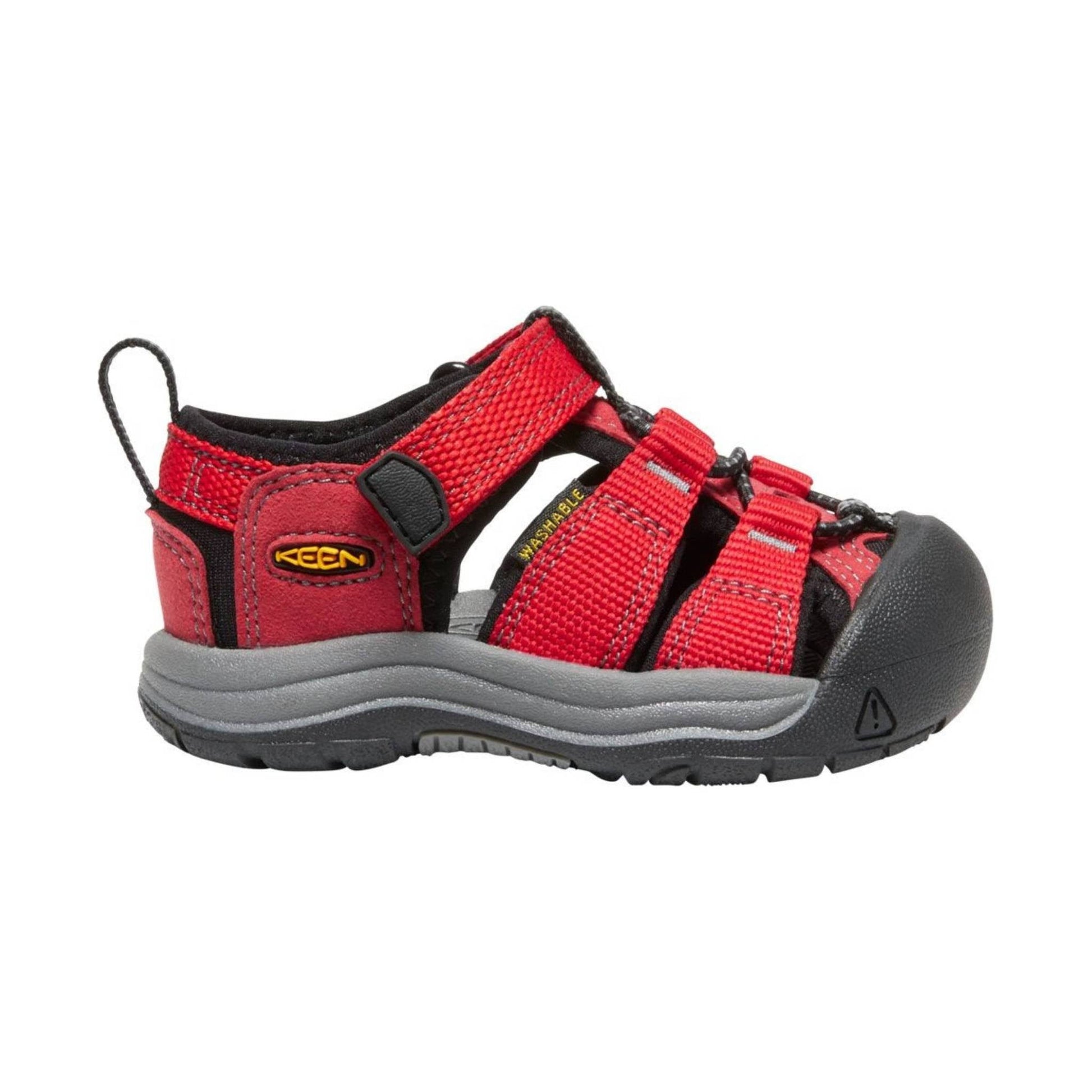 KEEN Toddler's Newport H2 - Ribbon Red/Gargoyle by Lenny's Shoe & Apparel