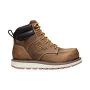 KEEN Utility Men's Cincinnati 6 Inch Waterproof Composite Toe Work Boot - Belgian/Sandshell by Lenny's Shoe & Apparel