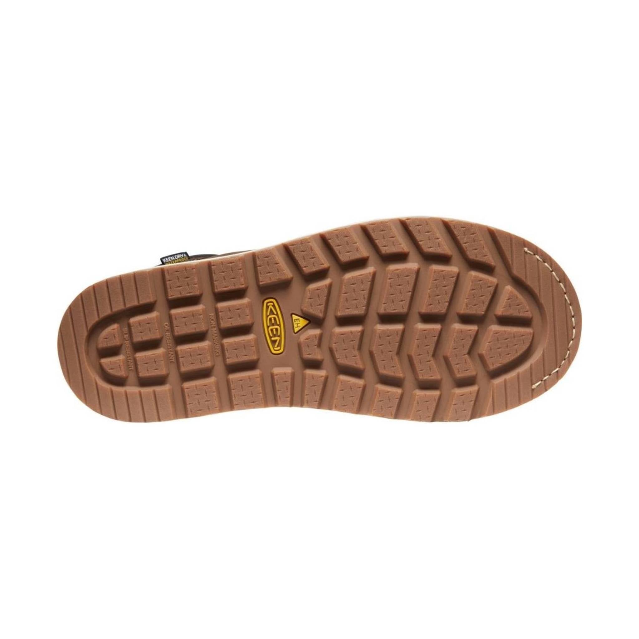 KEEN Utility Men's Cincinnati 6 Inch Waterproof Composite Toe Work Boot - Belgian/Sandshell by Lenny's Shoe & Apparel