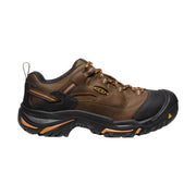 KEEN Utility Men's Braddock Low Soft Toe Work Shoe - Cascade/Orange Ochre by Lenny's Shoe & Apparel