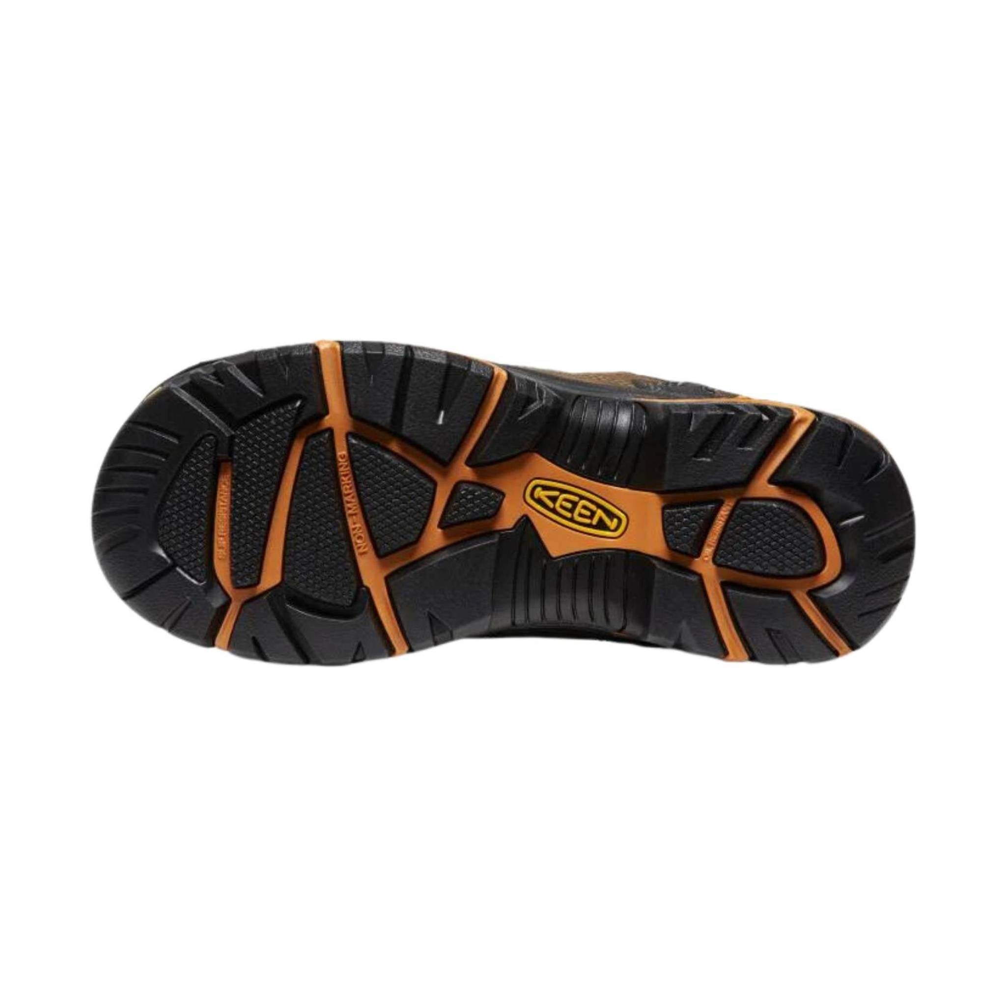 KEEN Utility Men's Braddock Low Soft Toe Work Shoe - Cascade/Orange Ochre by Lenny's Shoe & Apparel