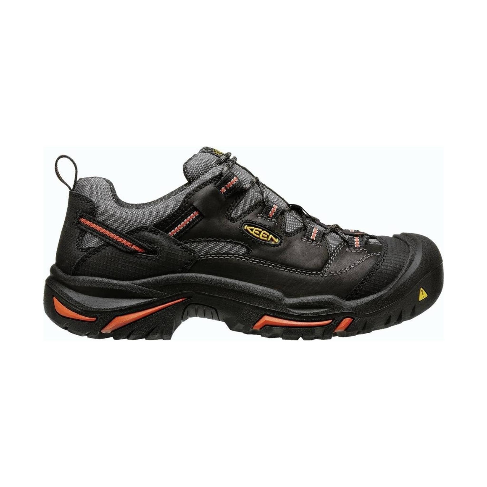 KEEN Utility Men's Braddock Low Steel Toe Work Shoe - Black/Bossa Nova by Lenny's Shoe & Apparel