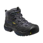 KEEN Utility Men's Braddock Mid Waterproof Soft Toe Boots - Raven/Estate Blue