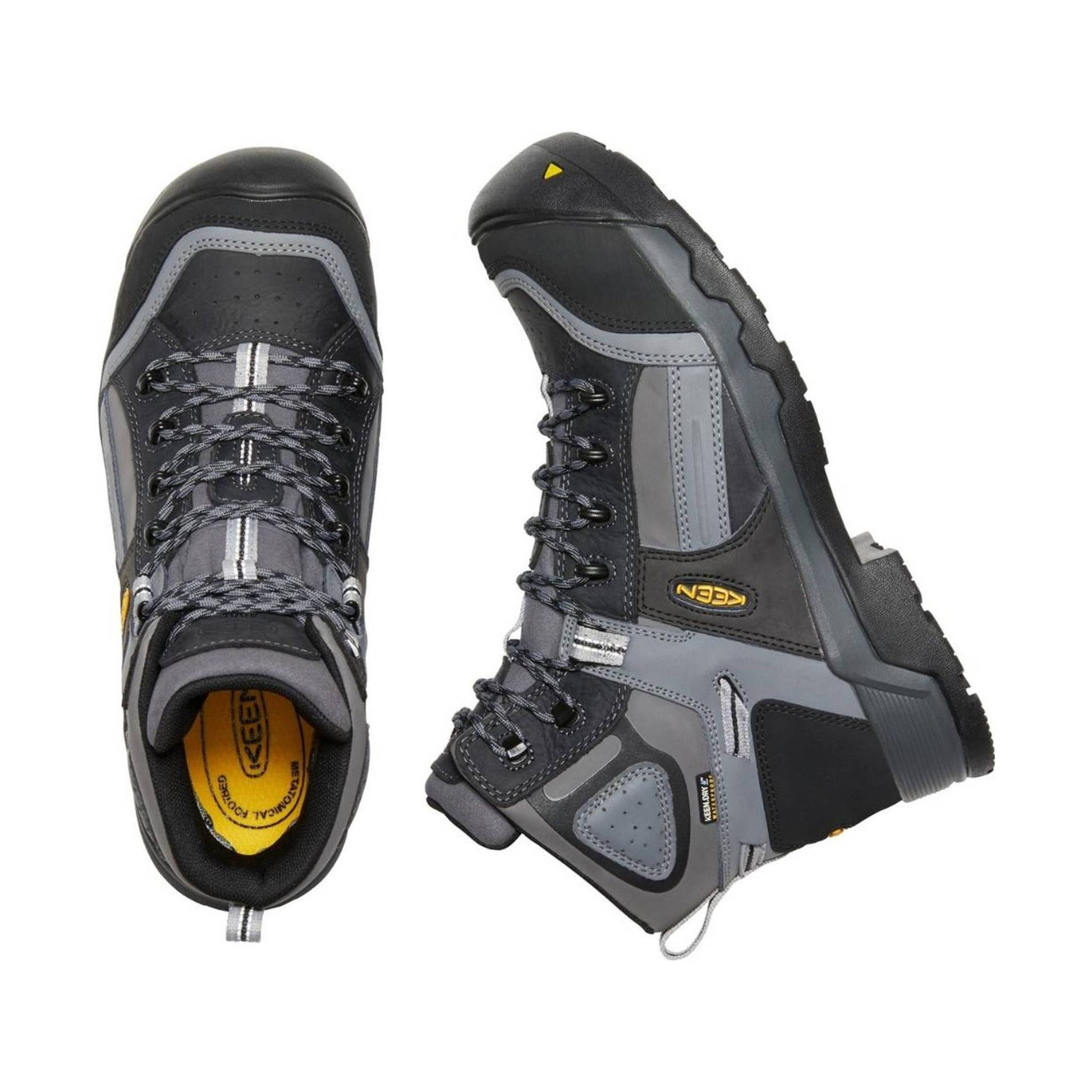 KEEN Utility Men's Davenport 6 Inch Insulated Waterproof Composite Toe Work Boot - Magnet/Steel Grey by Lenny's Shoe & Apparel