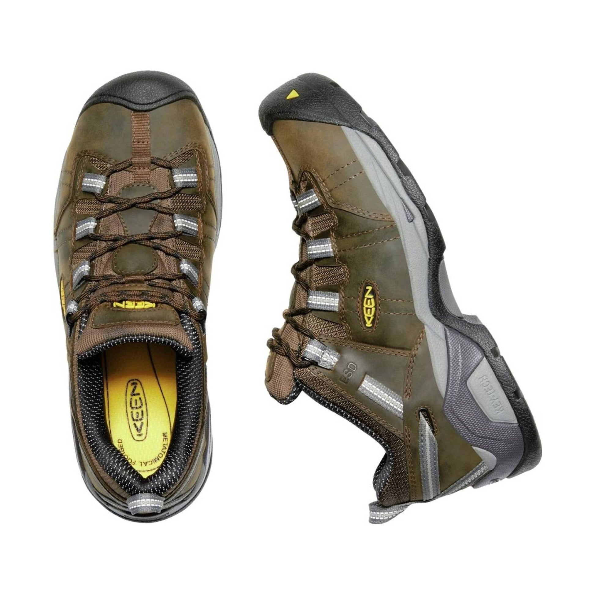 KEEN Utility Men's Detroit XT ESD Steel Toe Work Shoe - Cascade Brown/Gargoyle by Lenny's Shoe & Apparel