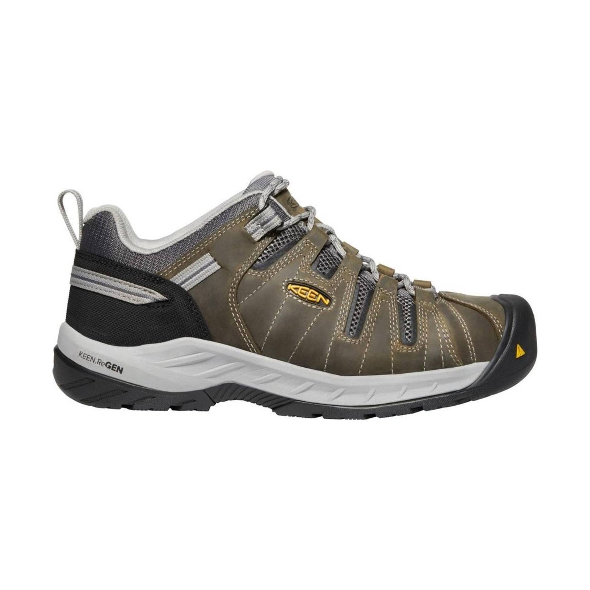 KEEN Utility Men's Flint II Steel Toe Work Shoe - Gargoyle/Paloma by Lenny's Shoe & Apparel