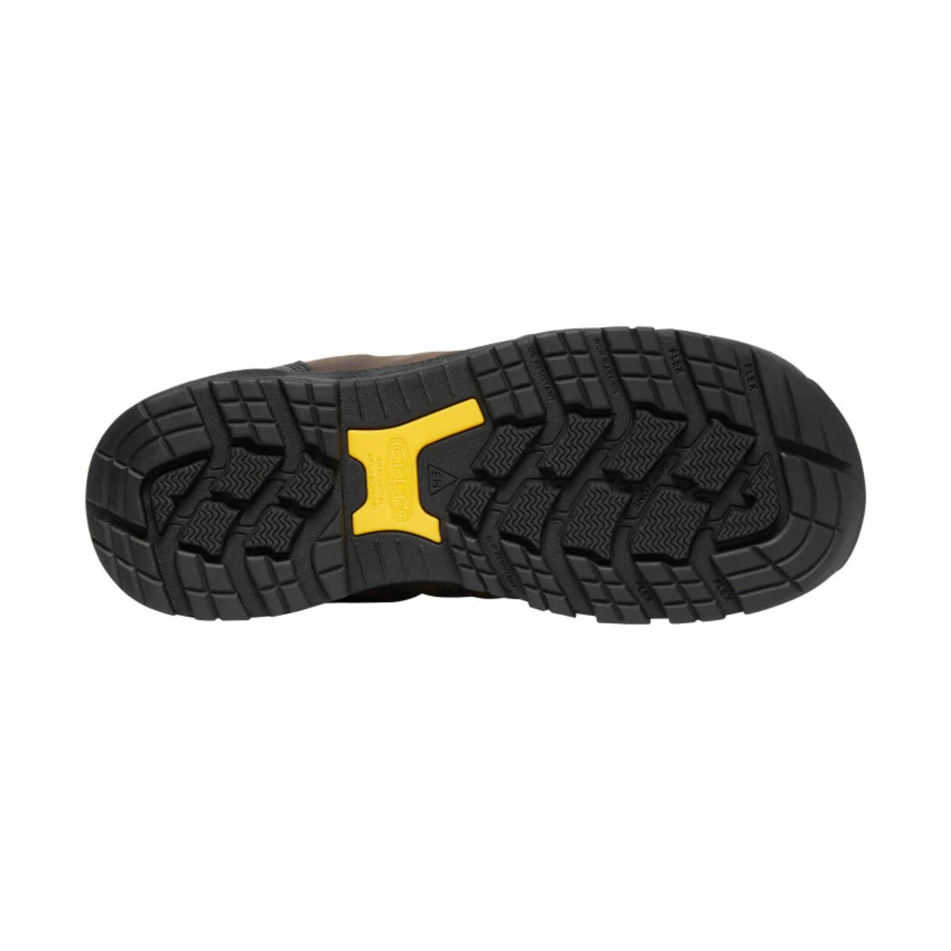 KEEN Utility Men's Independence 6 Inch Waterproof Carbon Fiber Toe Work Boot - Dark Earth/Black by Lenny's Shoe & Apparel