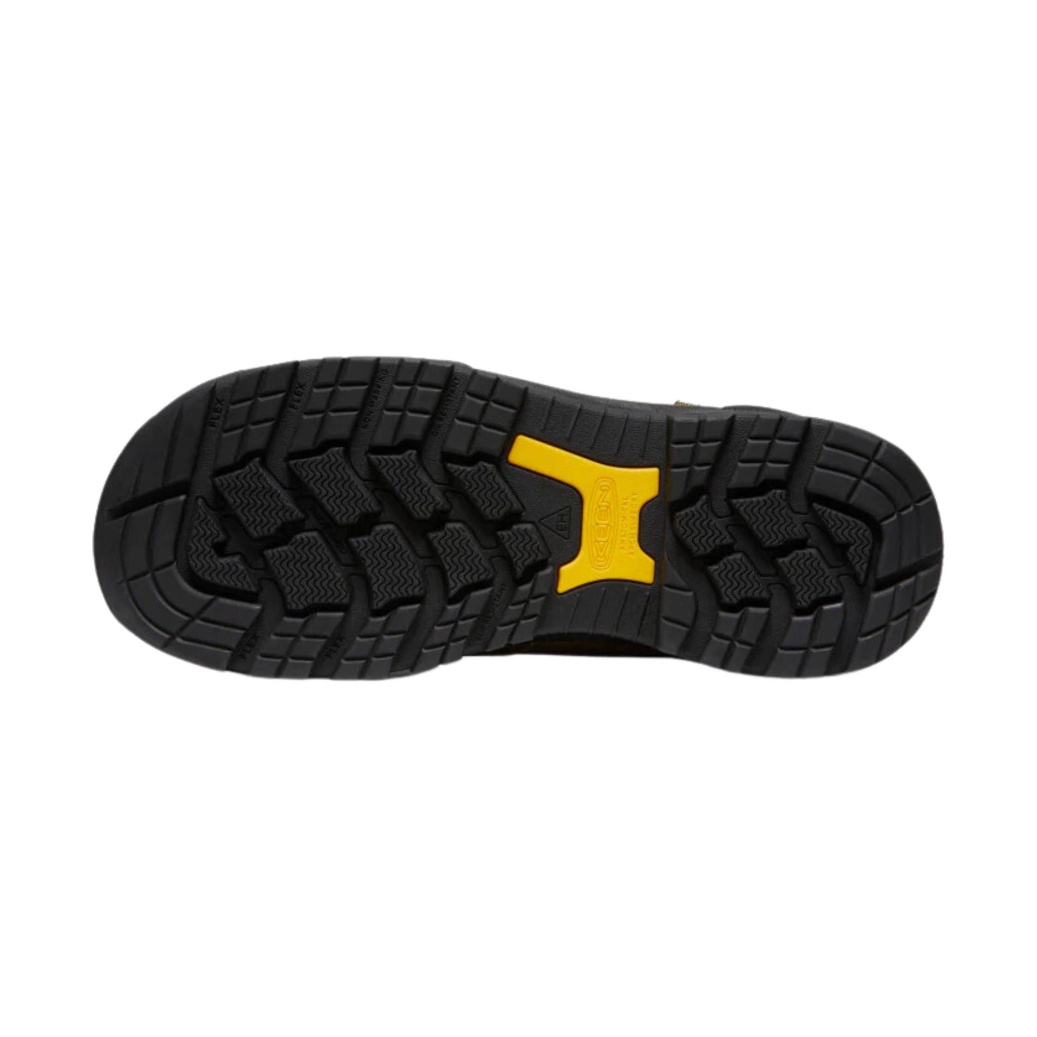 KEEN Utility Men's Independence Oxford Waterproof Carbon Fiber Toe Work Shoes - Dark Earth/Black by Lenny's Shoe & Apparel