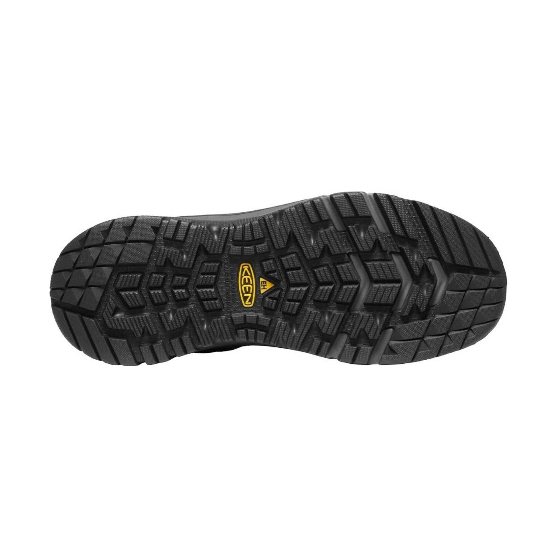 KEEN Utility Men's Kansas City Waterproof Mid Composite Toe Work Boot - Black/Gun Metal by Lenny's Shoe & Apparel