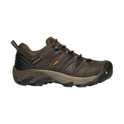 KEEN Utility Men's Lansing Low Steel Toe Work Shoe - Cascade Brown/ Fired Brick by Lenny's Shoe & Apparel