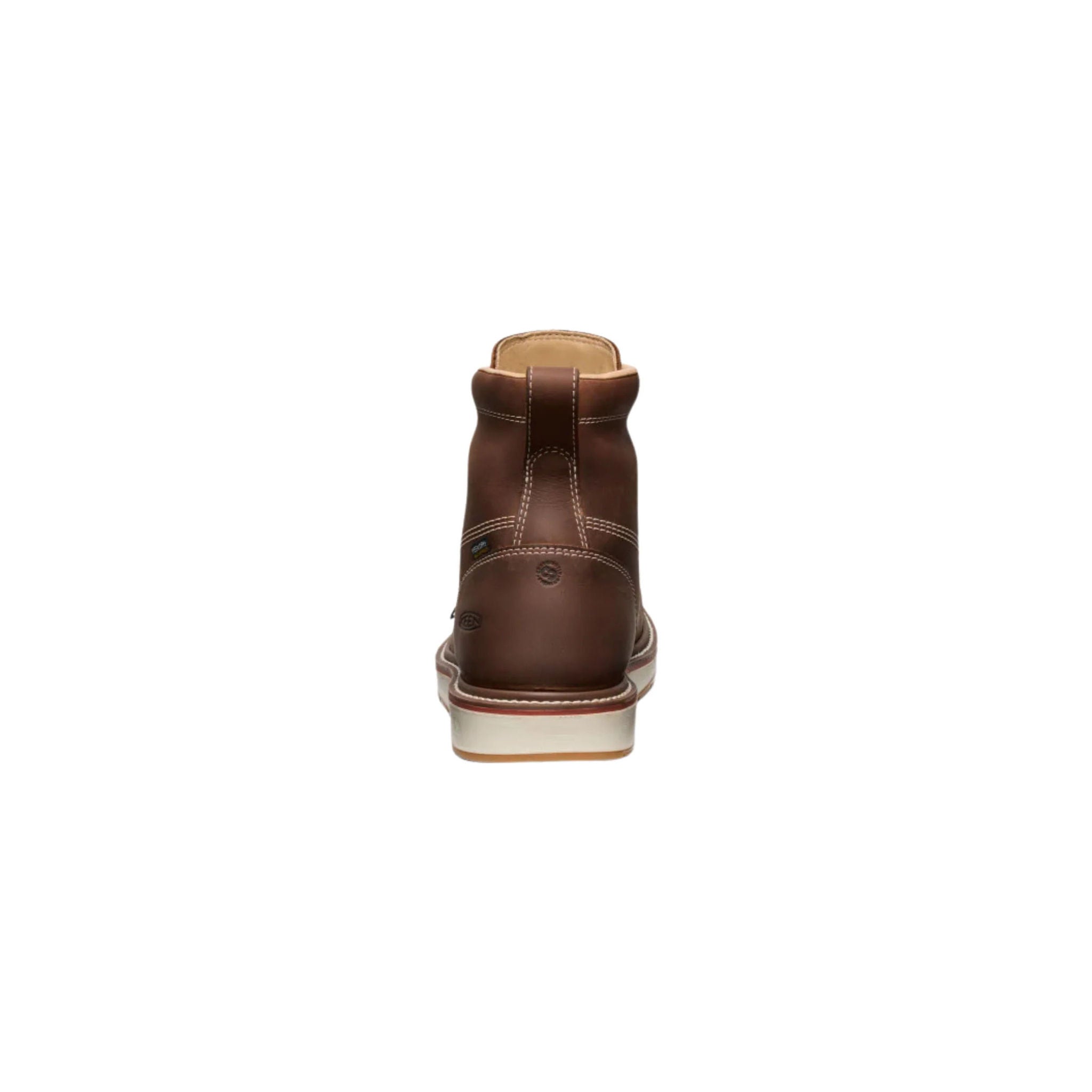 KEEN Utility Men's Liberty 6 Inch Waterproof Carbon Toe Work Boots - Chestnut/Gum by Lenny's Shoe & Apparel